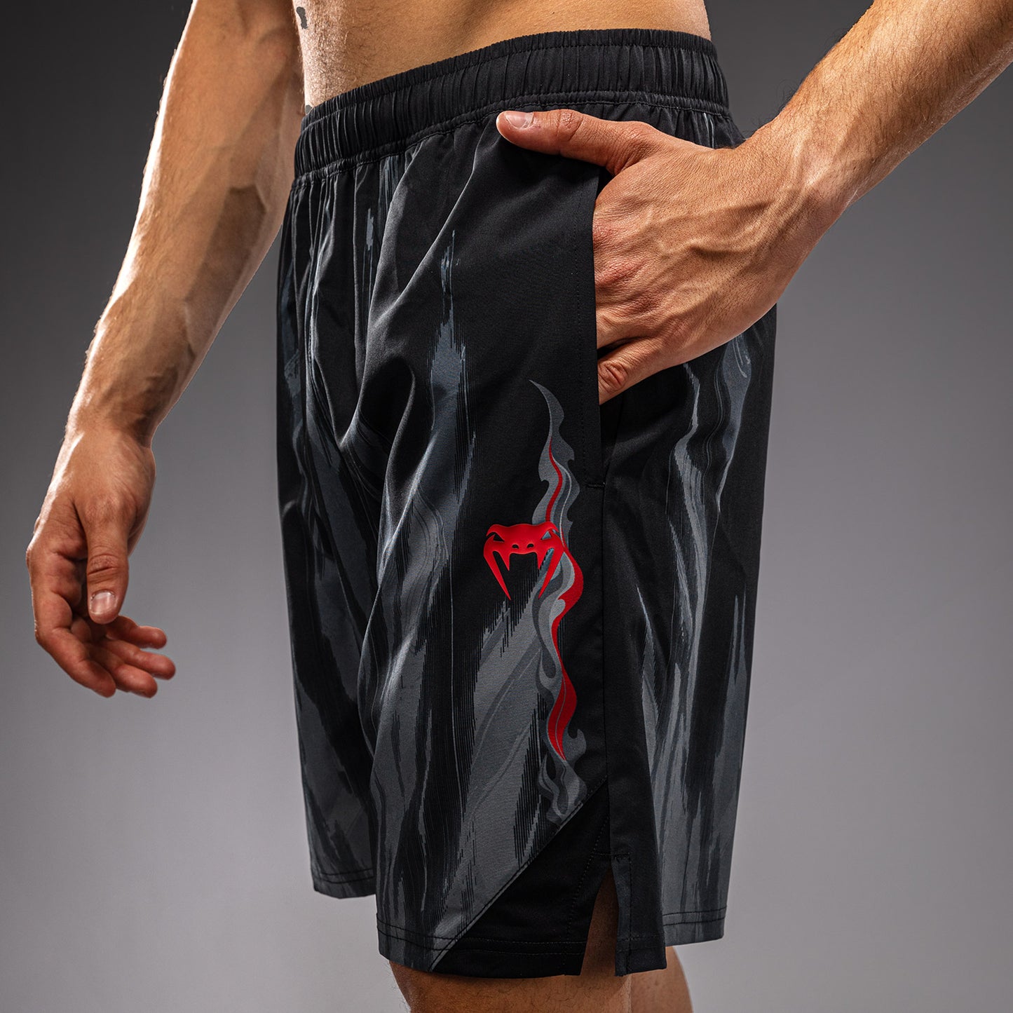 Venum Demon Pantaloncini da Allenamento - Nero/Grigio