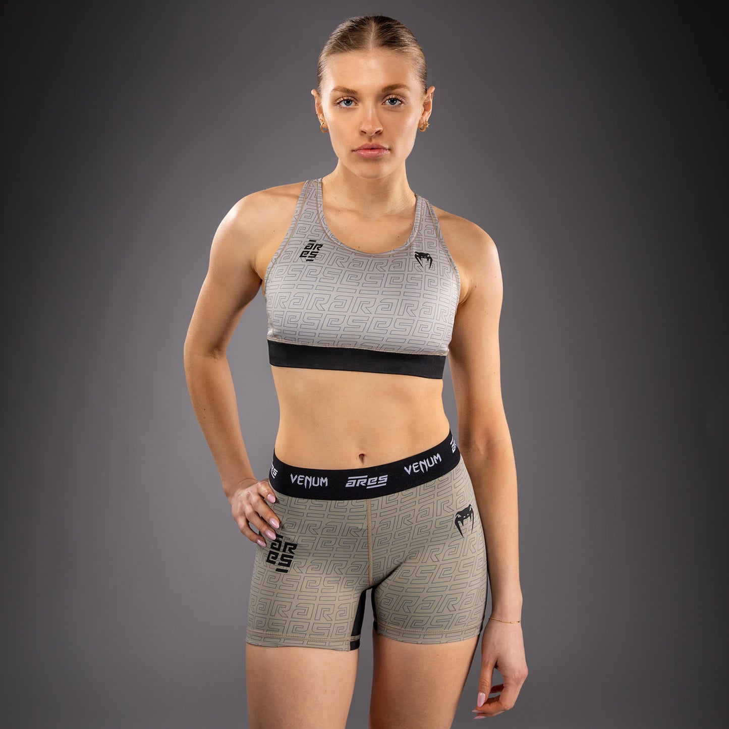 Venum x Ares 2.0 Reggiseno Sportivo da Donna – Sabbia