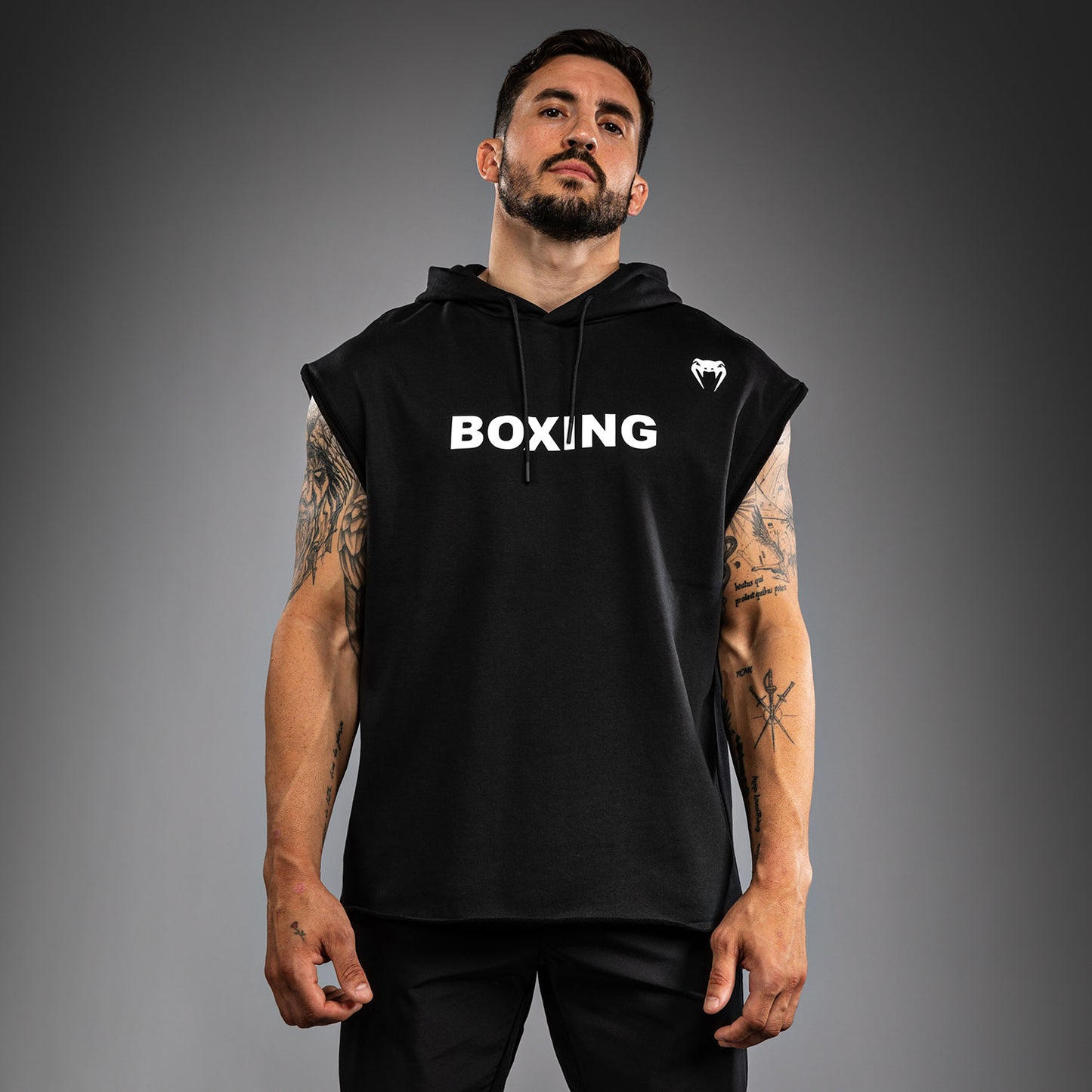Venum Boxing VT Canotta Senza Maniche - Nero/Bianco