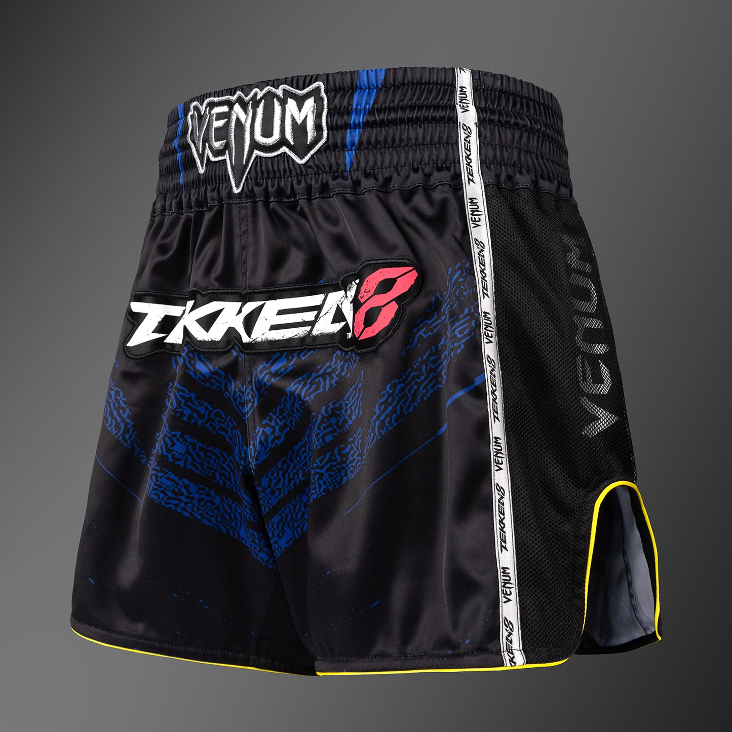 Venum x TEKKEN 8 Pantaloncini Muay Thaï - King - Nero/Giallo