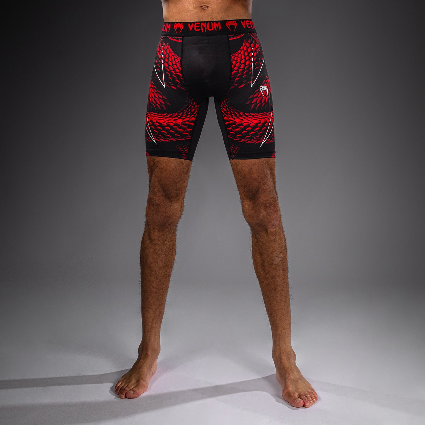 Venum Matupa Pantaloncini a Compressione - Nero/Rosso/Argento