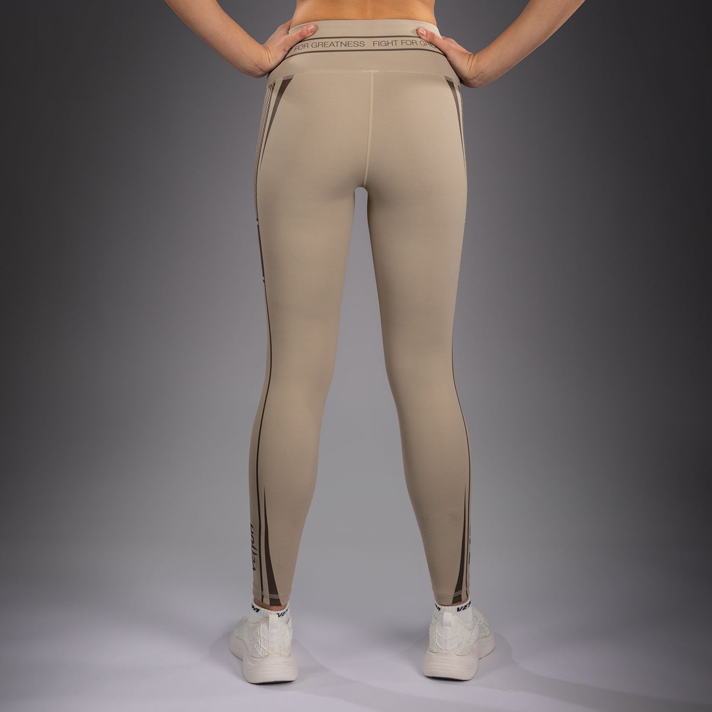 Venum UFC Unity by Venum Authentic Fight Week Pantaloni a Compressione Tecnici da Donna - Sabbia
