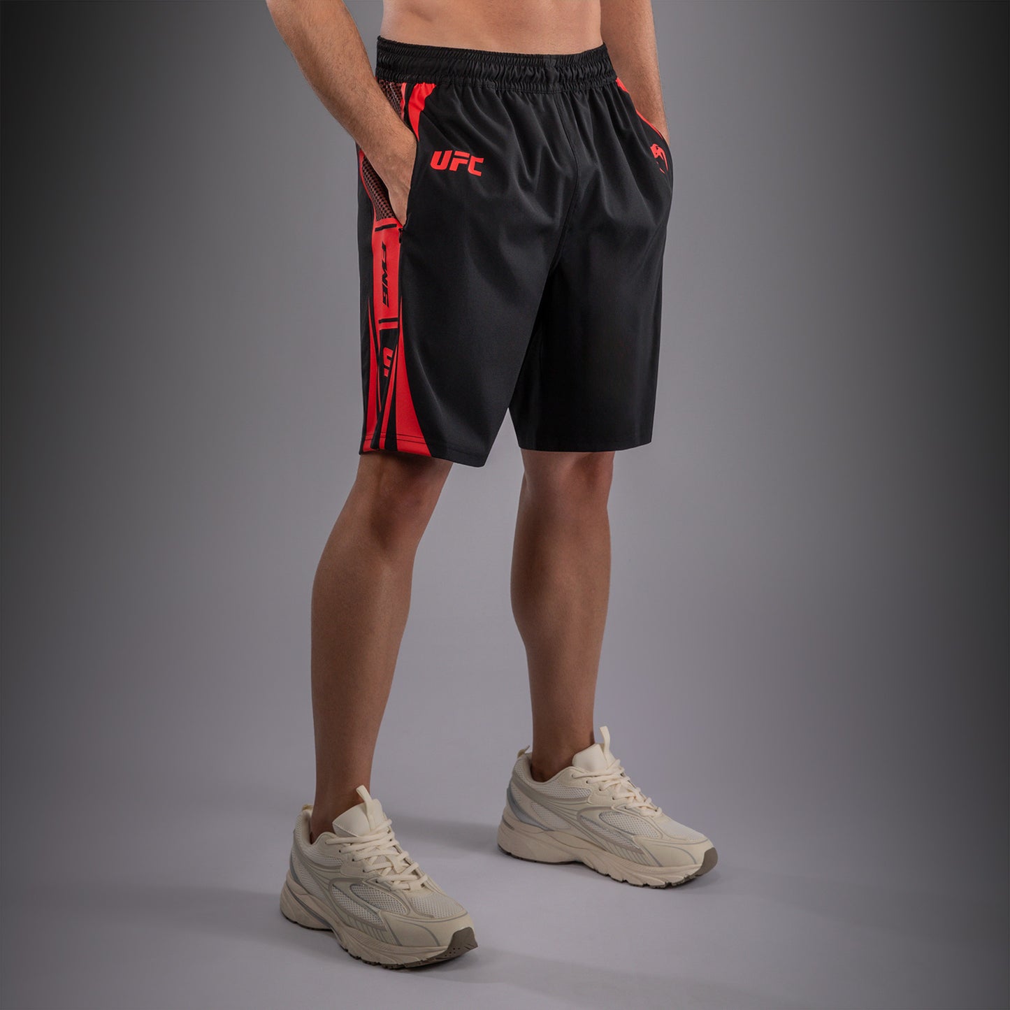 Venum UFC Unity by Venum Authentic Fight Week Pantaloncini Tecnici da Uomo - Nero