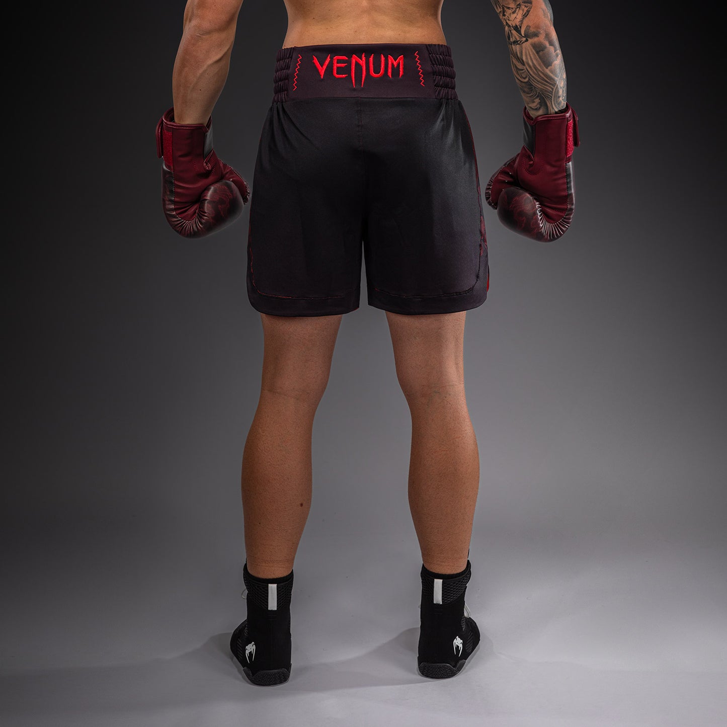 Venum Spectre Pantaloncini da Boxe – Nero/Rosso