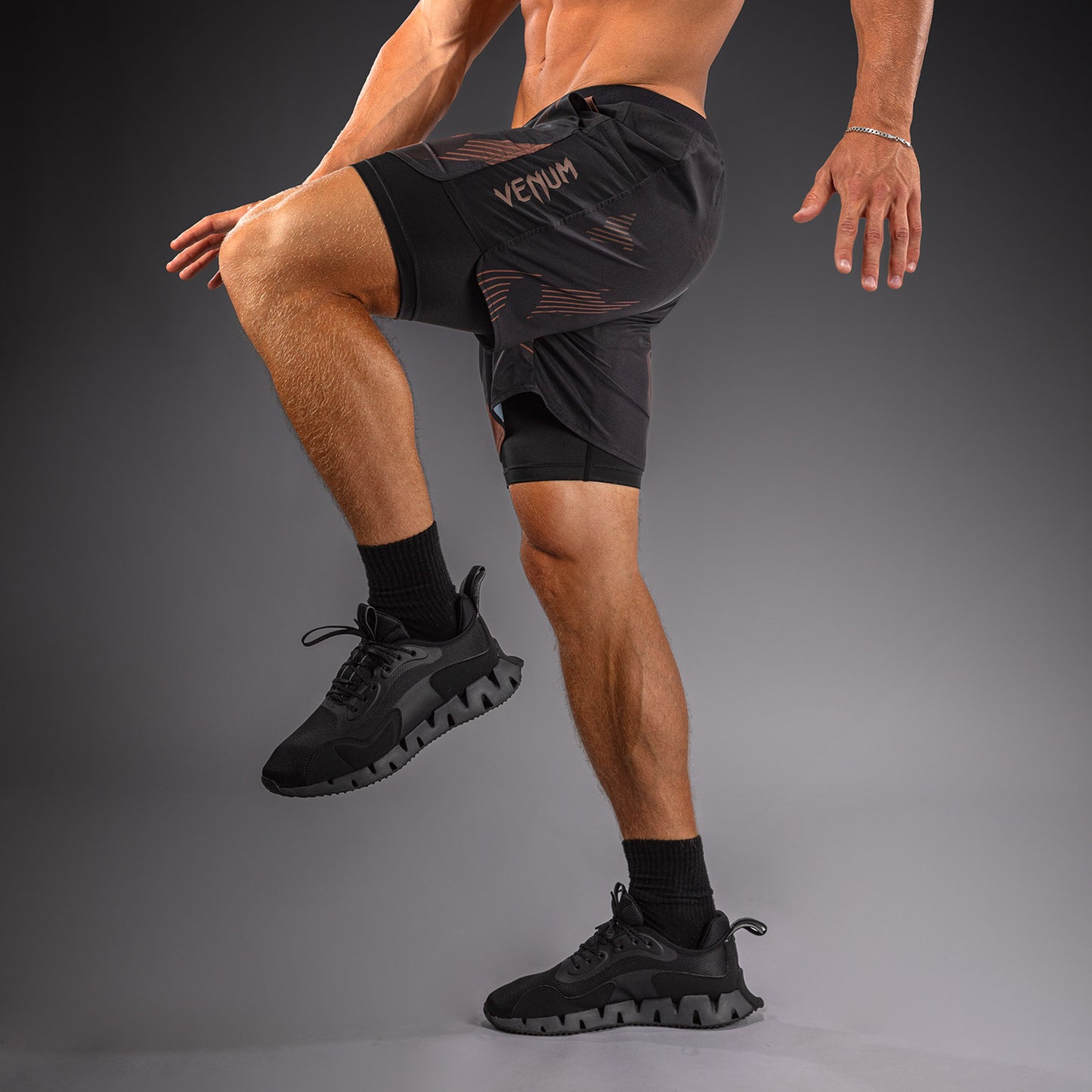 Venum No-Gi 6.0 Pantaloncini da Allenamento - Nero/Marrone