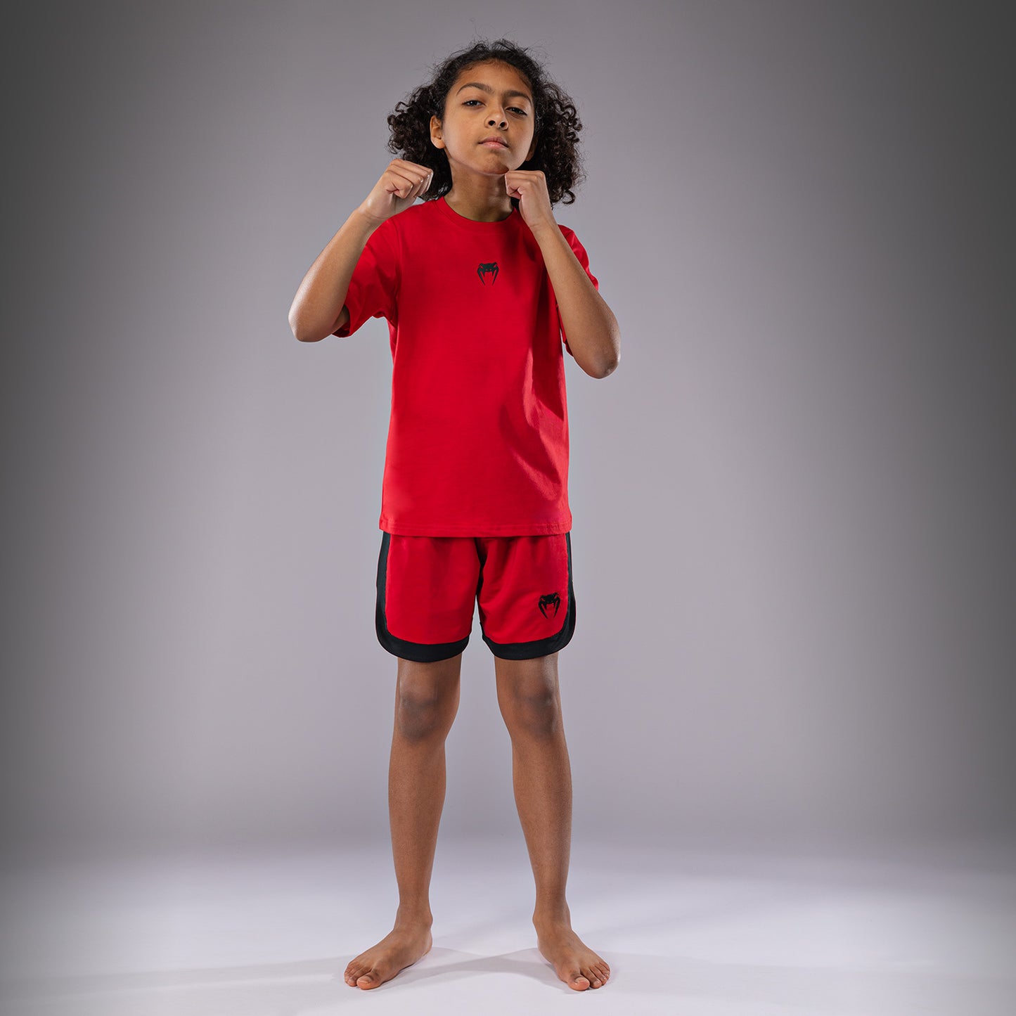 Venum Contender T-shirt per Bambini - Rosso Ciliegia