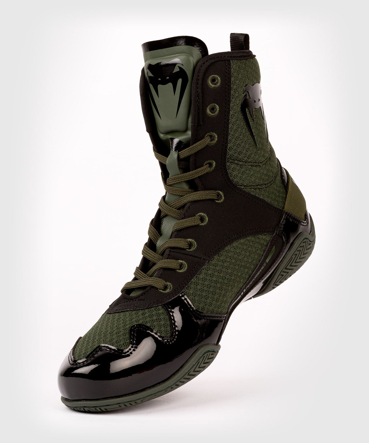 Scarpe da boxe Elite - Kaki