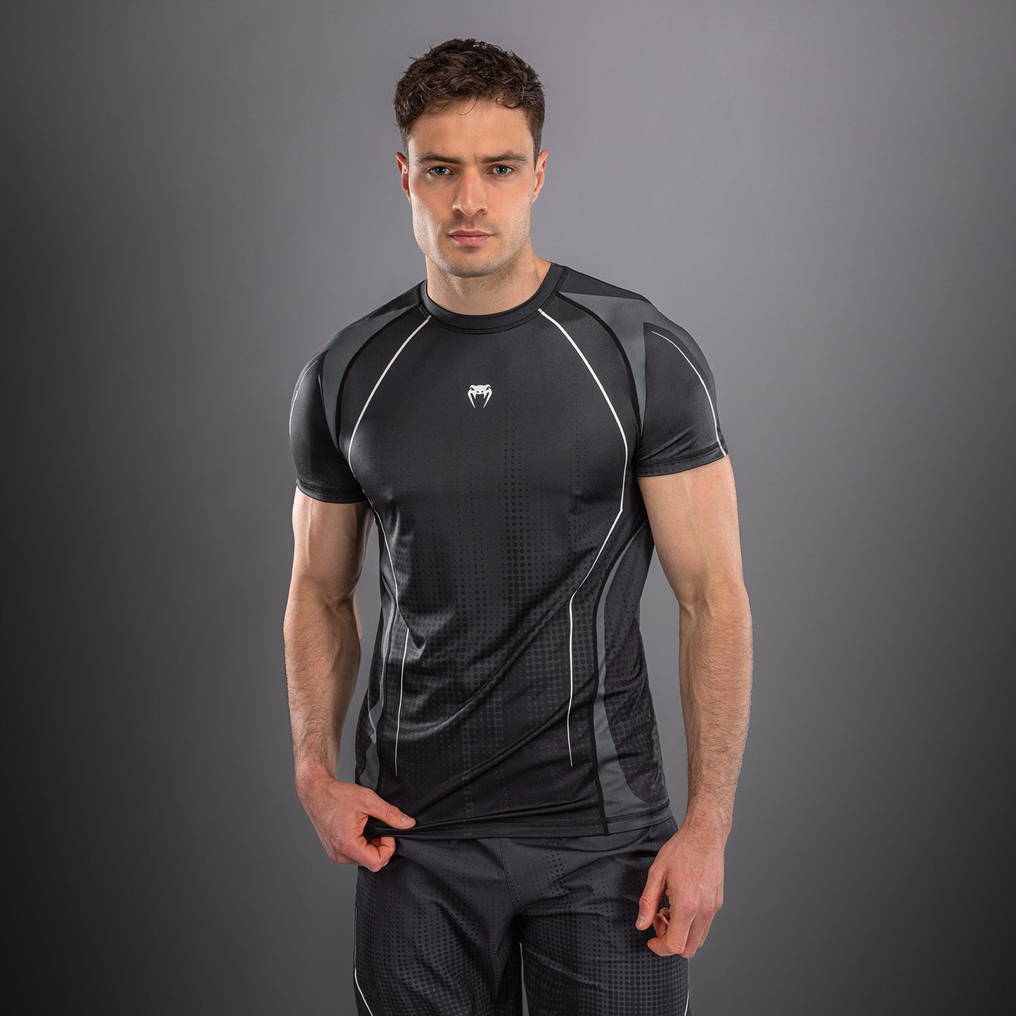 Venum Stealth Maglietta Dry Tech – Nero/Bianco
