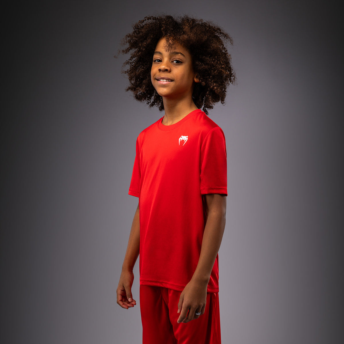 Venum Lineup Maglietta a Maniche Corte Per Bambini - Rosso/Bianco