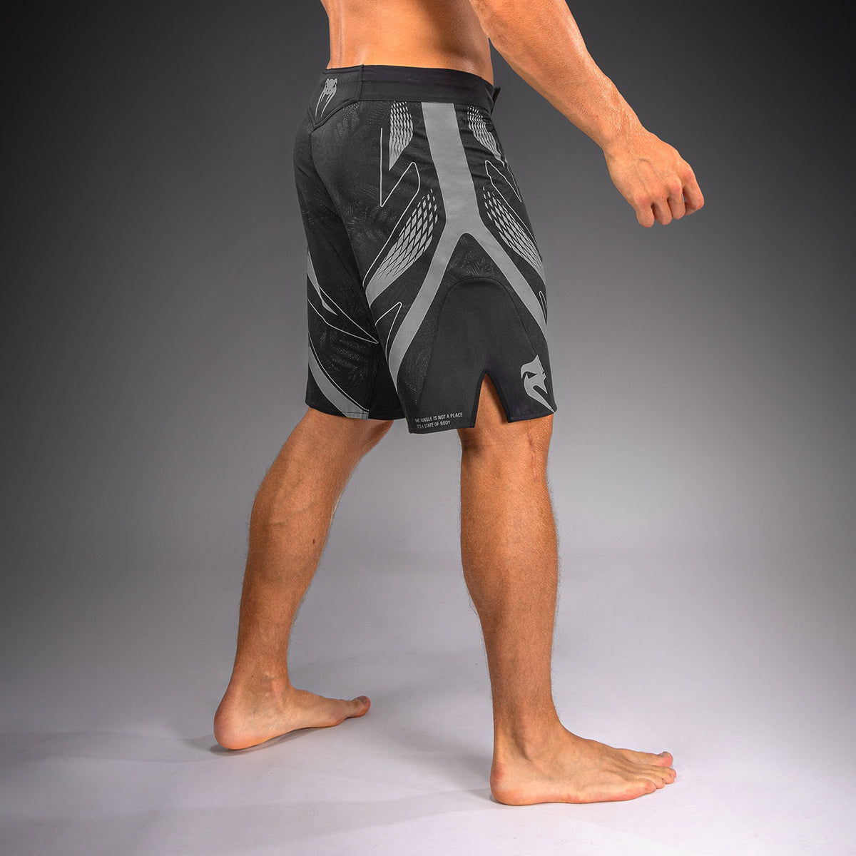 Venum Amazonia Reborn Pantaloncini da MMA - Nero/Grigio
