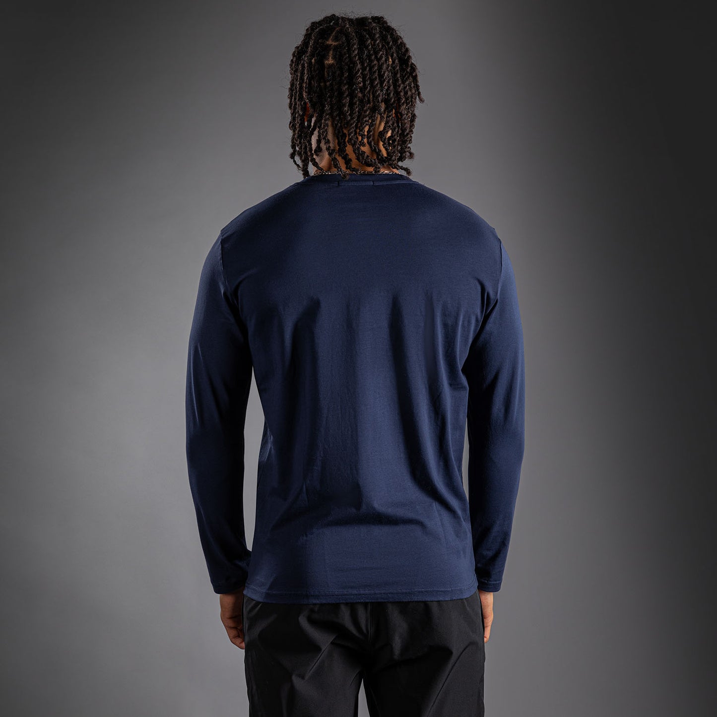 Venum Lineup Maglietta a Maniche Lunghe Navy - Blu/Bianco