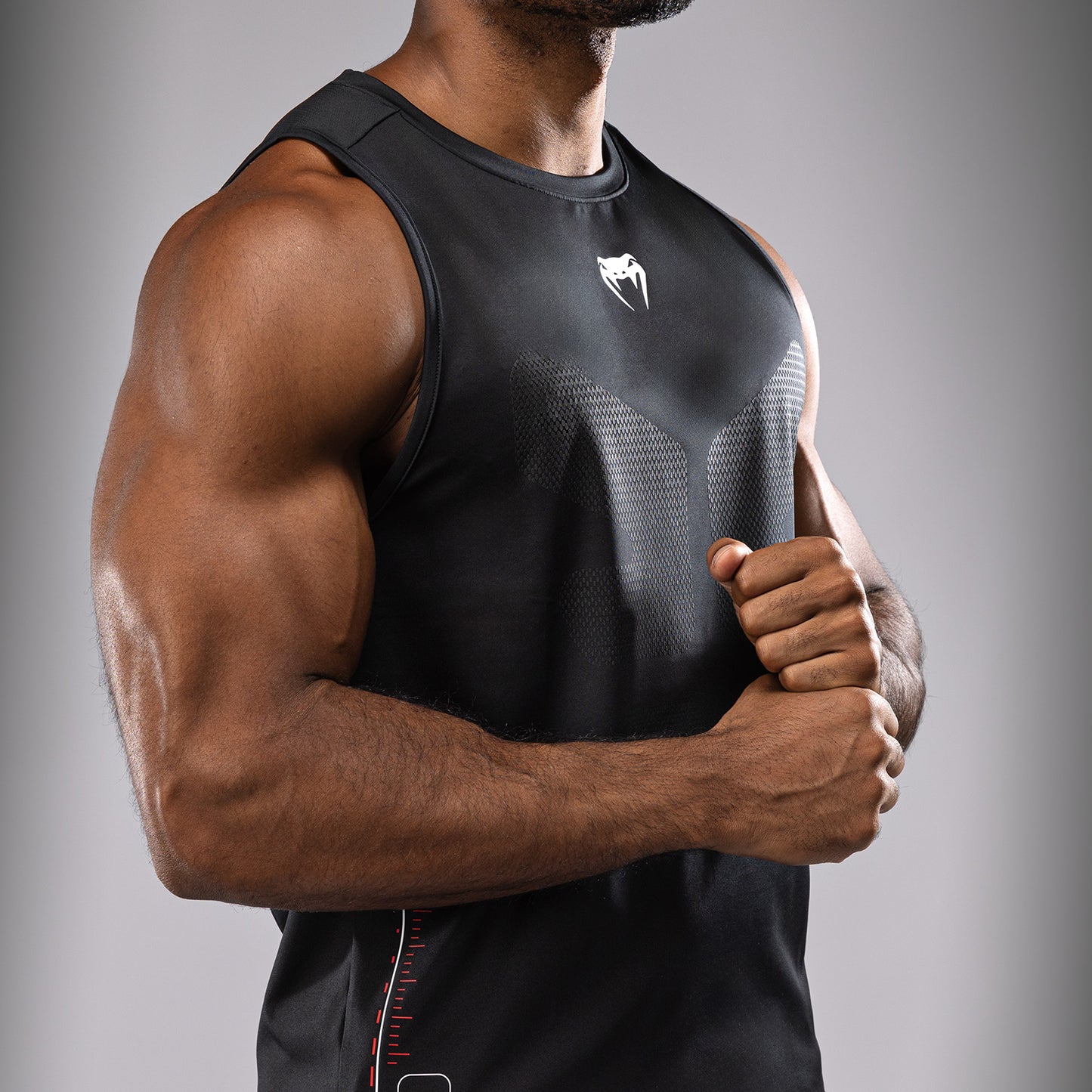 Venum Tactical XT Canotta Dry Tech - Nero/Rosso Fuoco