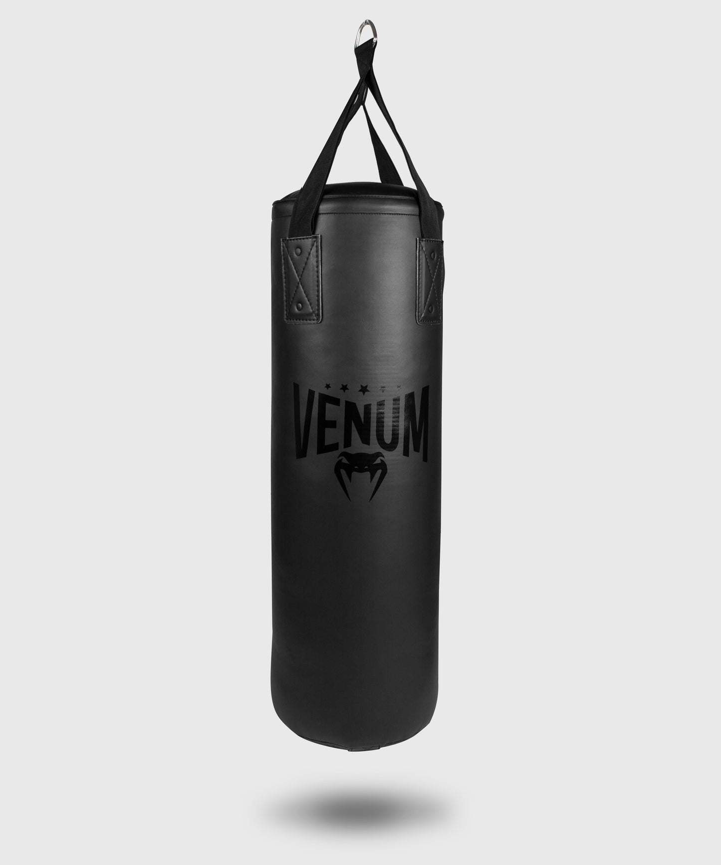 Venum Origins Sacco da boxe - Nero/Nero (montaggio a soffitto incluso)