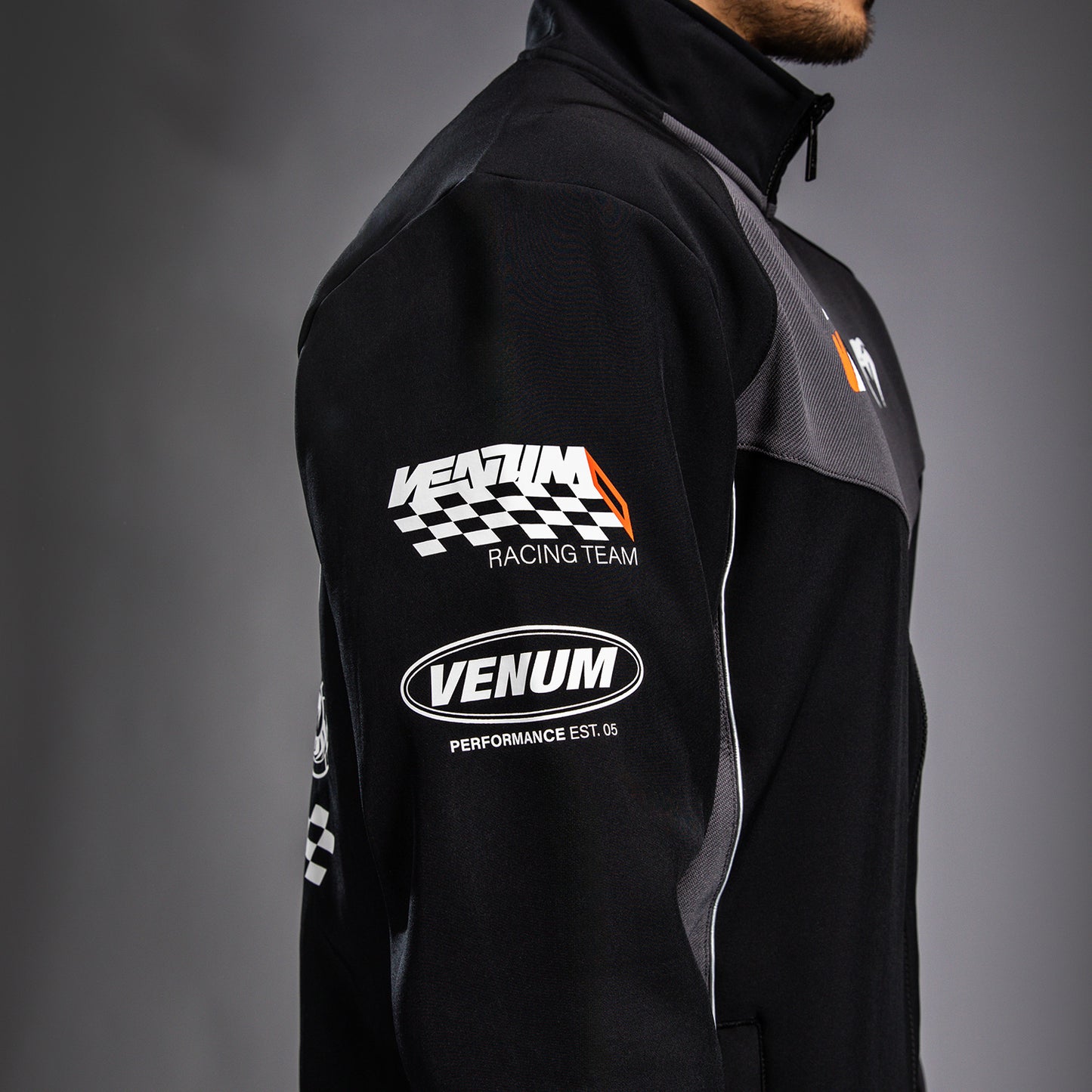 Venum Motorsport Giacca Softshell - Nero Profondo