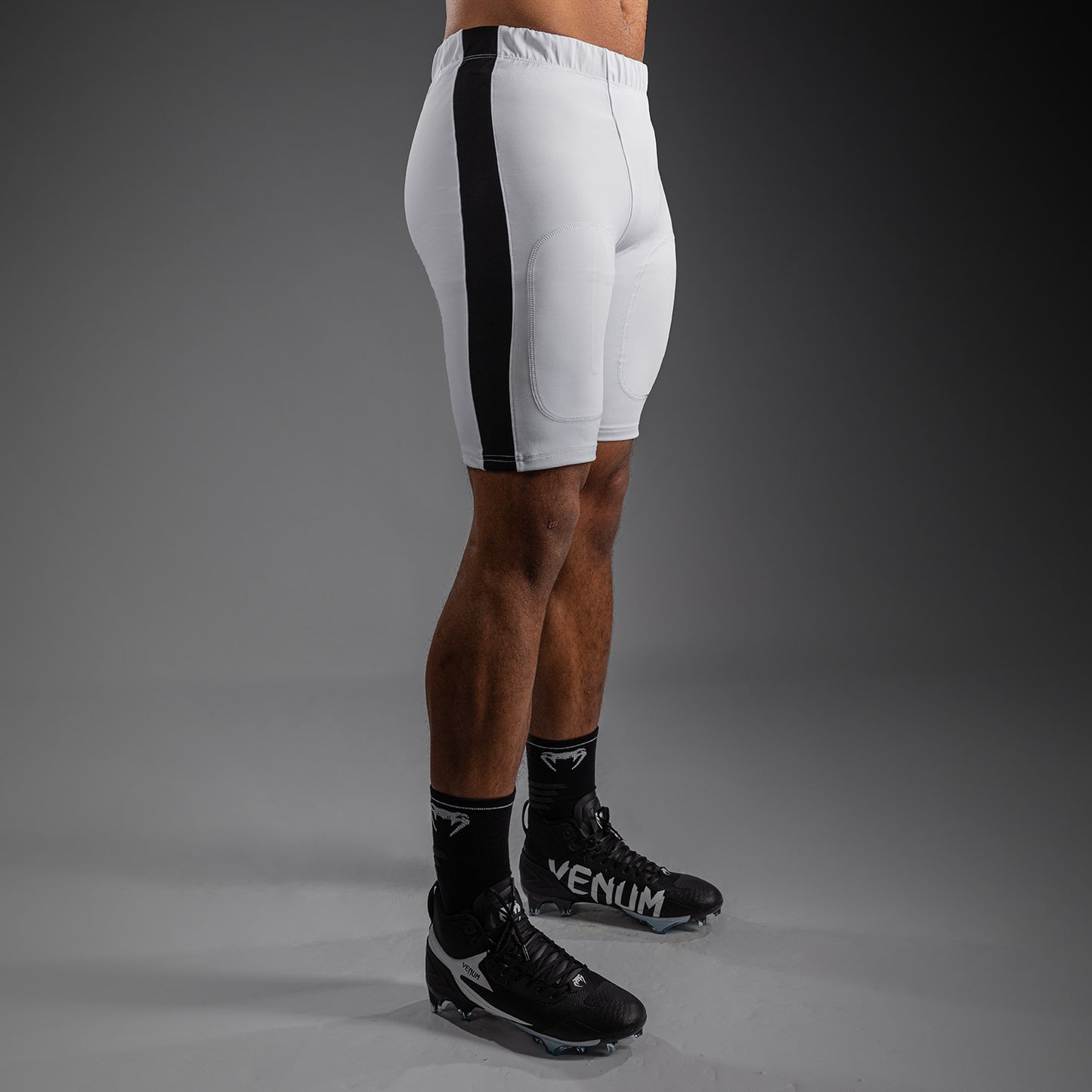Venum Elite Football Pantaloncini a Compressione - Bianco