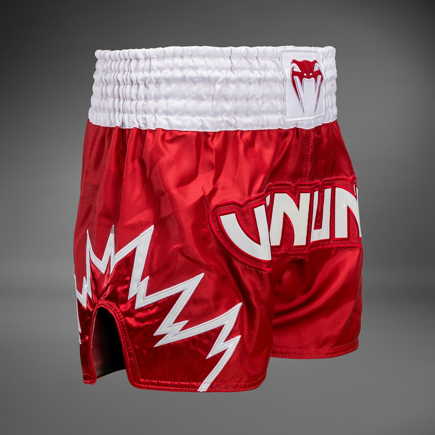 Venum Inferno Pantaloncini da Muay Thai - Rosso/Bianco