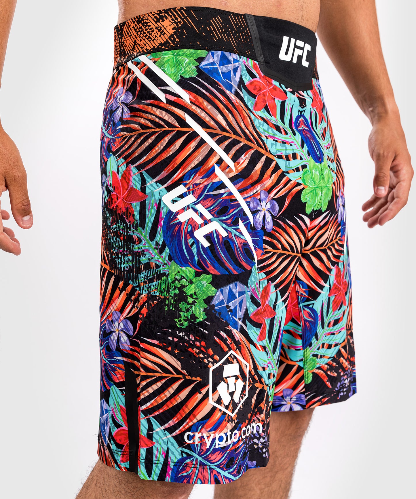 UFC Unrivaled by Venum Dustin Poirier Pantaloni da combattimento lunghi Uomini - Blu