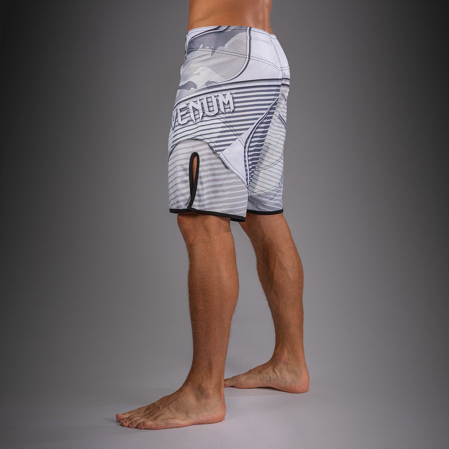Venum Camo Hero Pantaloncini da Combattimento - Bianco/Grigio Chiaro