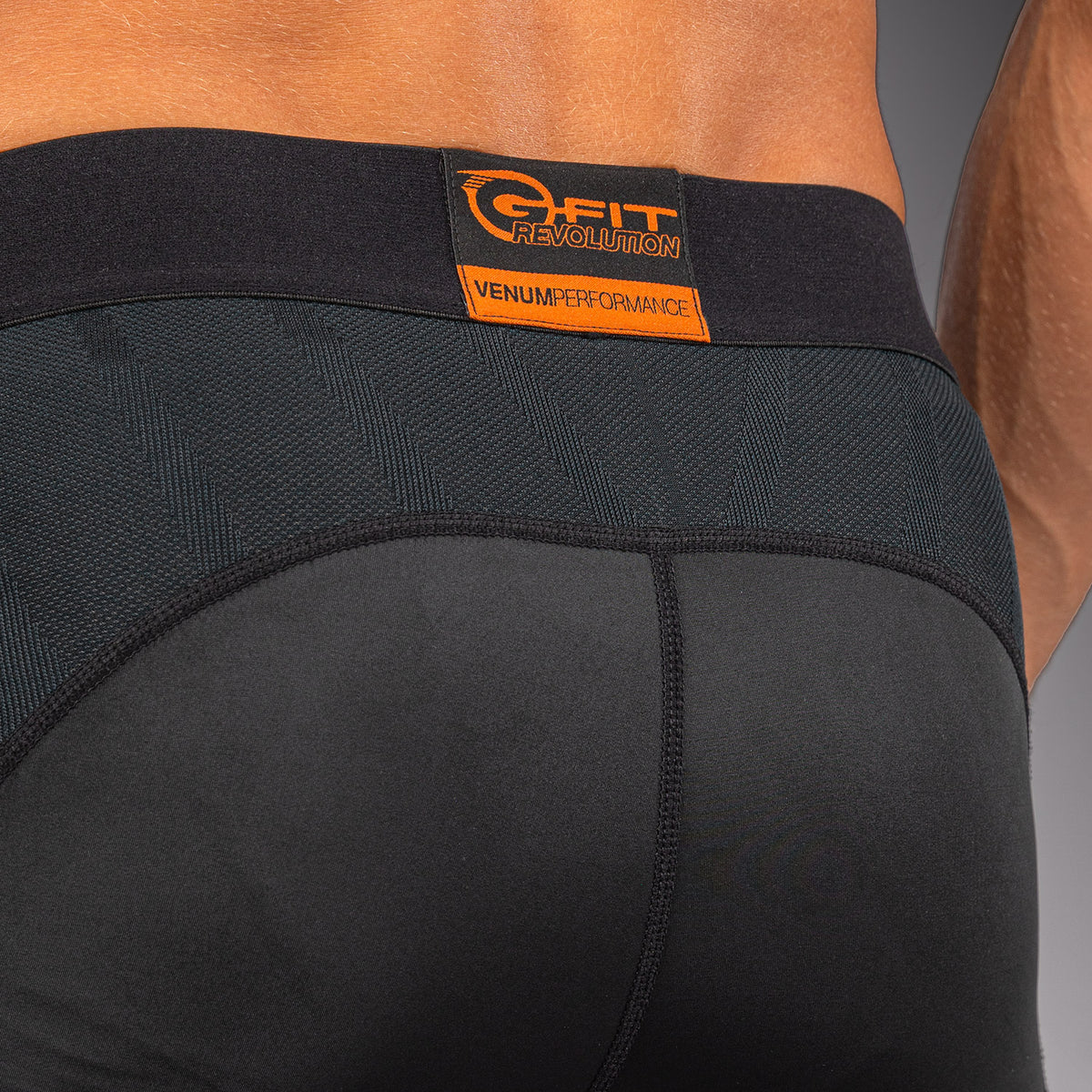 Venum G-Fit Revolution Shorts Vale Tudo - Nero/Rame