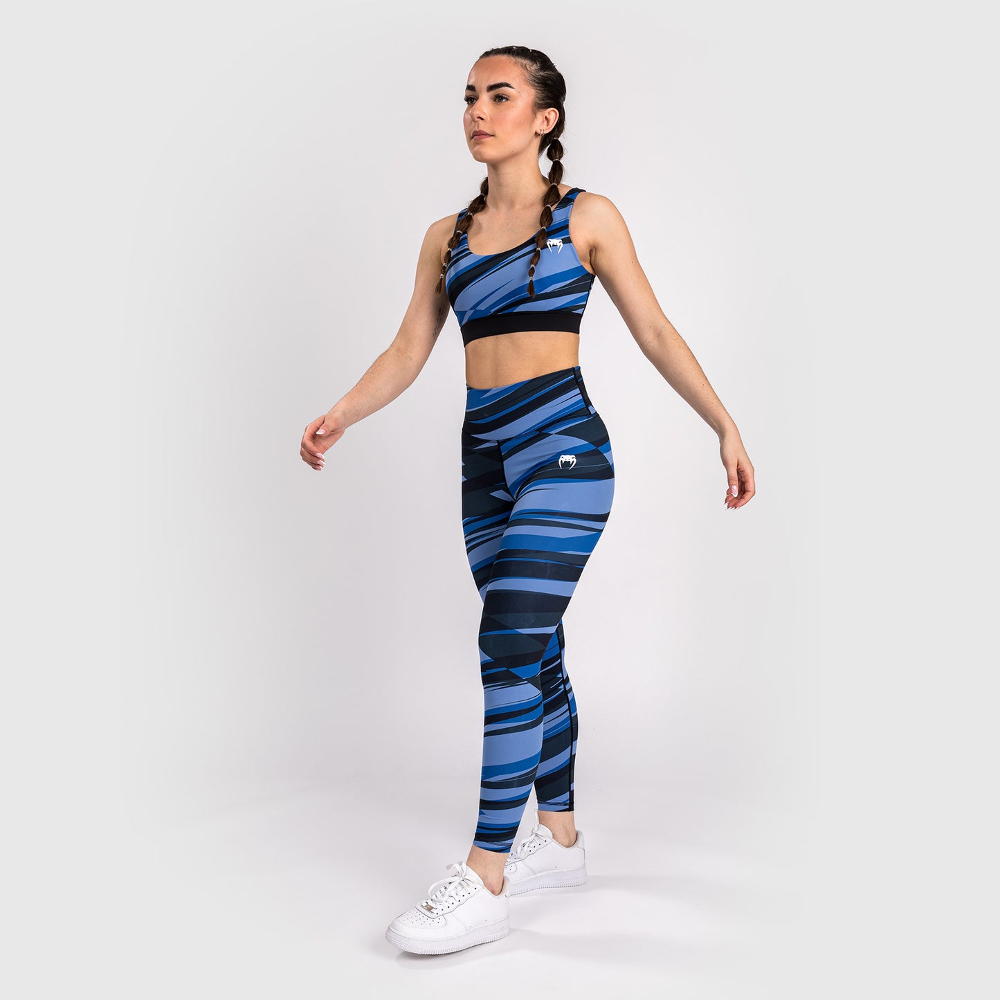 Venum Abyss Leggings 7/8 da Donna - Blu Ombra