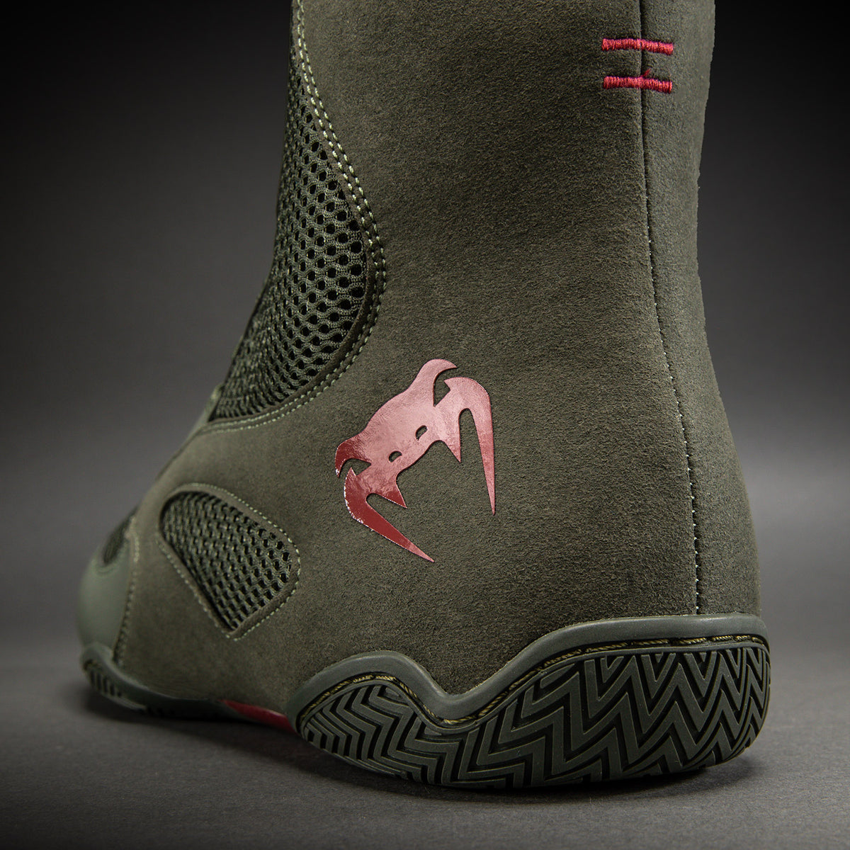 Venum Contender Scarpe da boxe - Kaki/Rosso