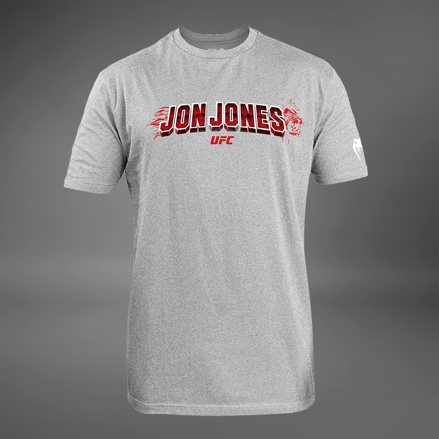 UFC Unrivaled by Venum Jon Jones Maglietta Uomini - Grigio Melange