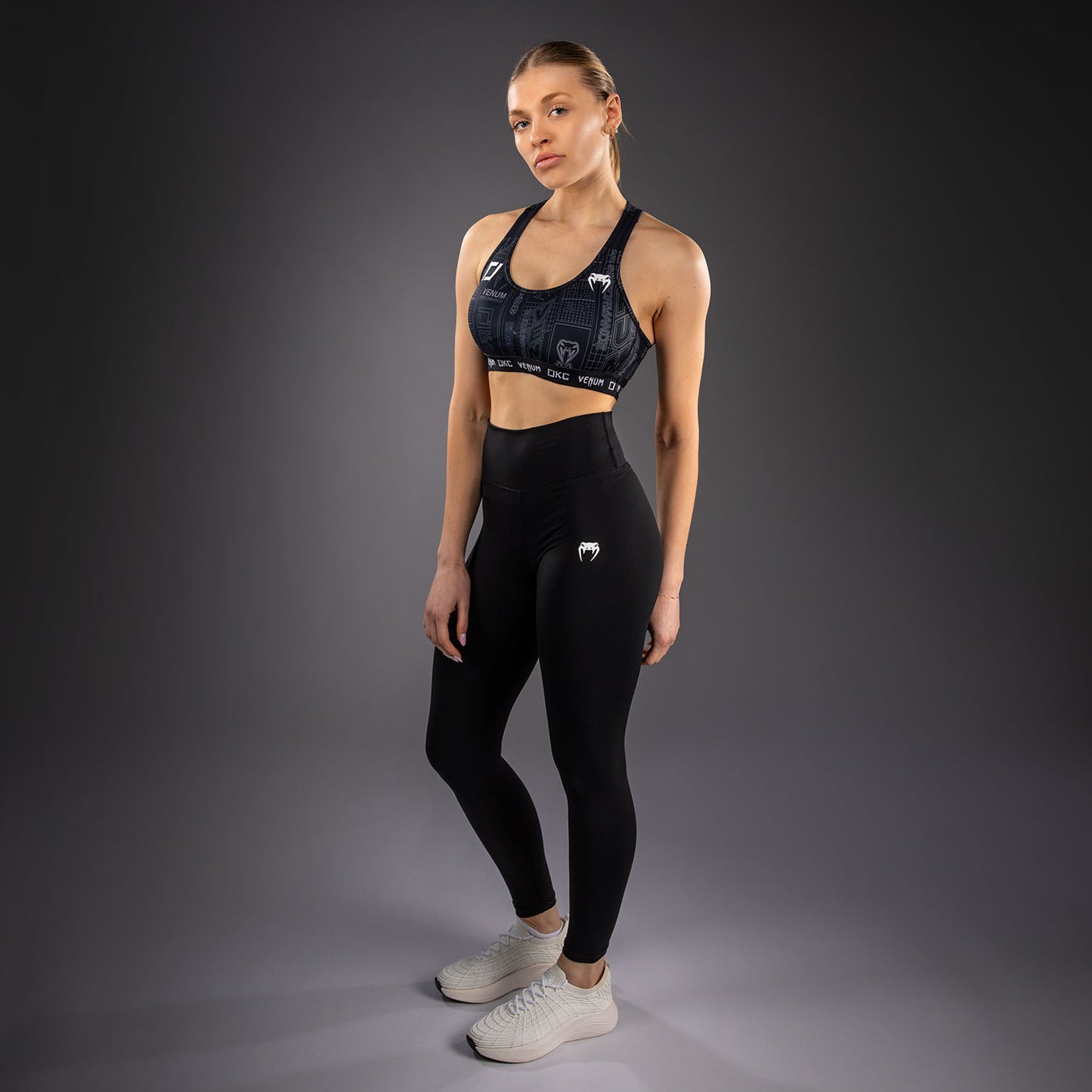 Karate Combat by Venum Reggiseno Sportivo – Nero/Grigio