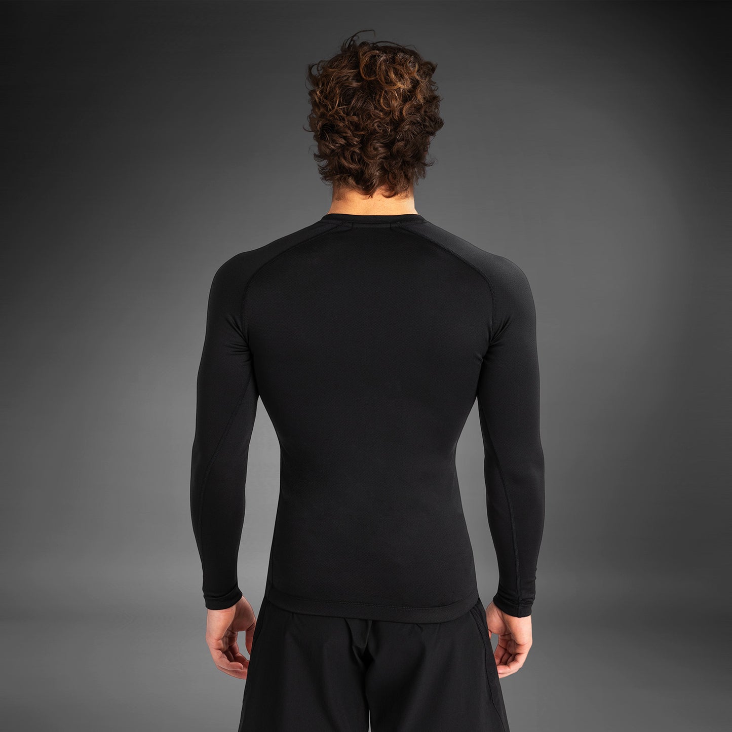 Venum Contender Rashguard a maniche lunghe - Nero/Bianco