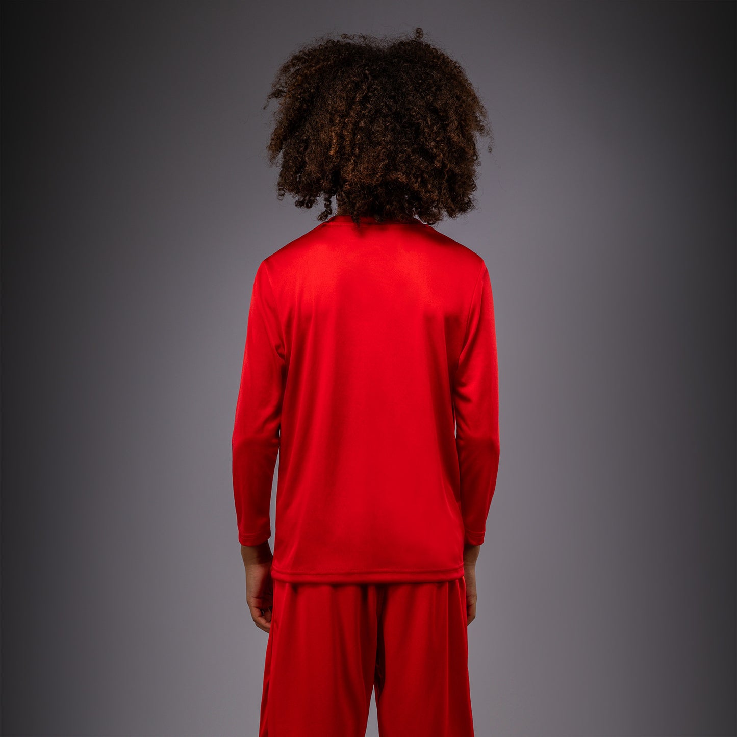 Venum Lineup Maglietta a Maniche Lunghe Per Bambini - Rosso/Bianco