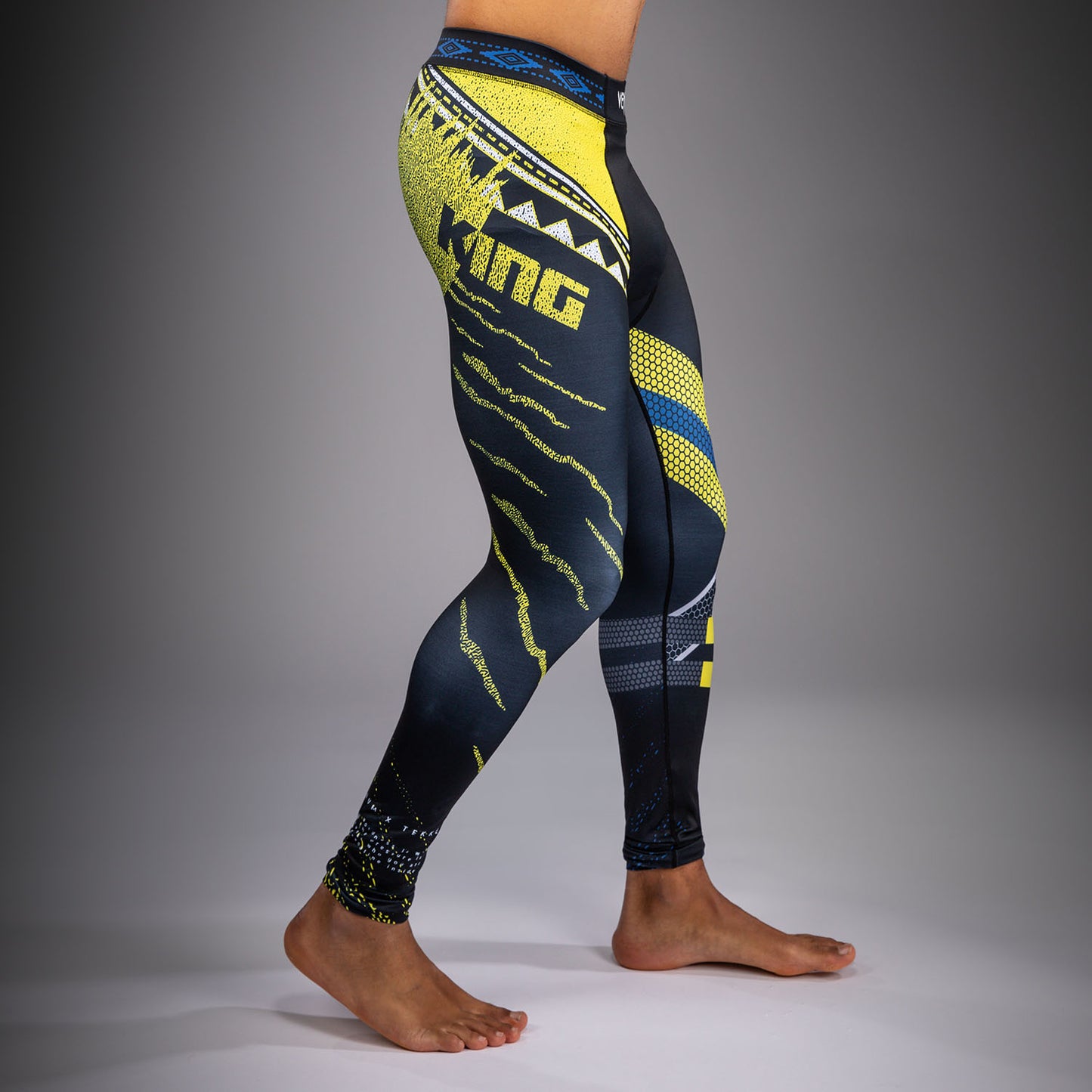 Venum x TEKKEN 8 Spats - King - Nero/Giallo