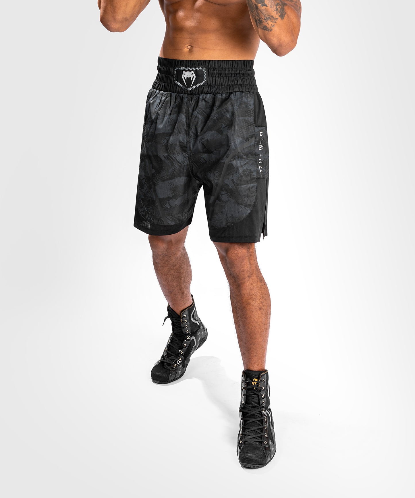 Pantaloncini da boxe Venum Electron 3.0 - Nero