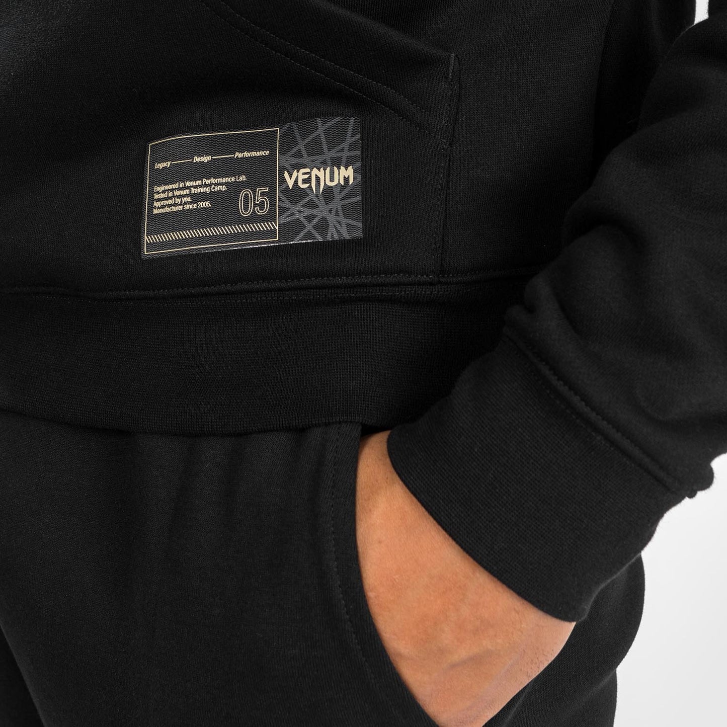 Venum Tecmo 2.0 Felpa con cappuccio - Nero