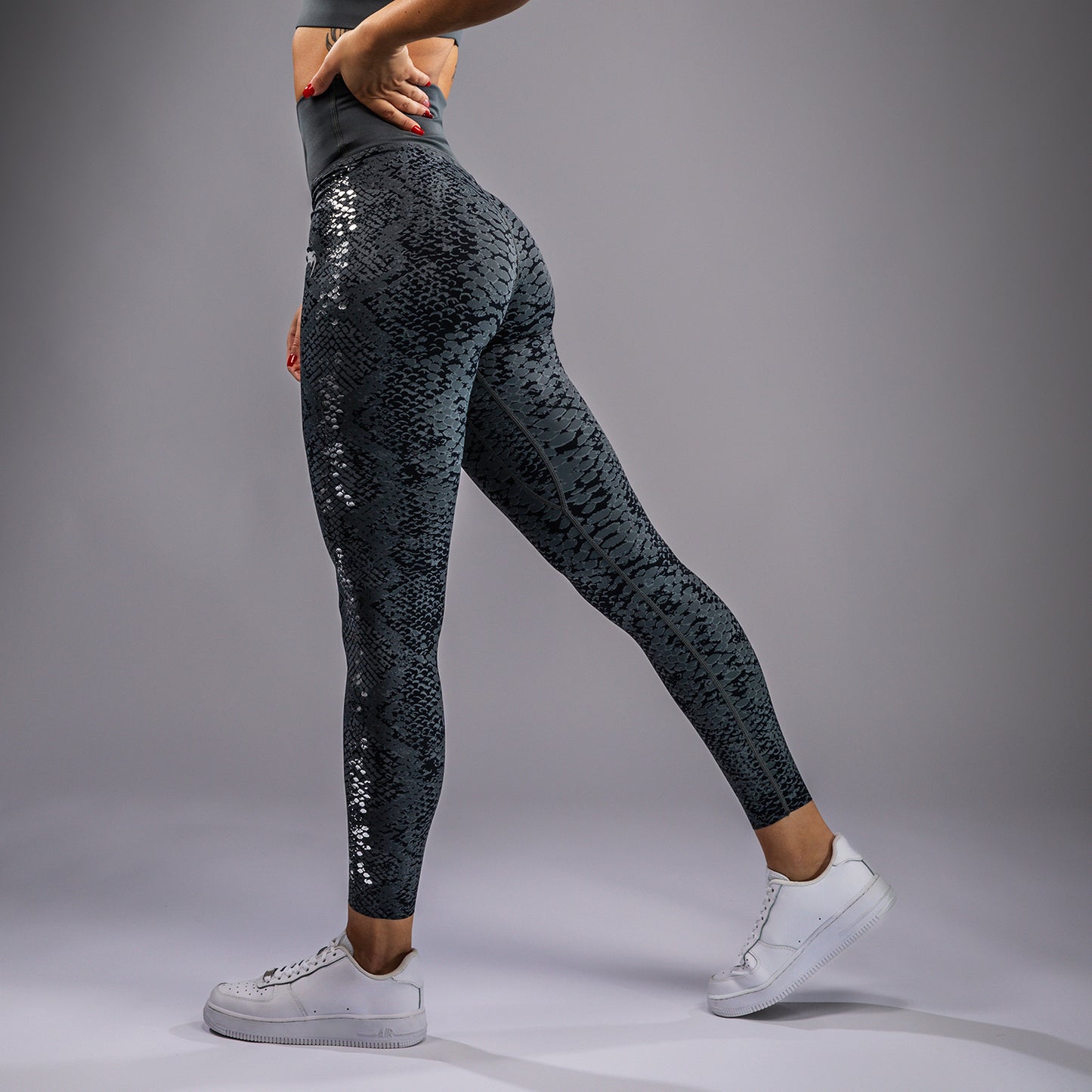 Venum Amazonia Leggings a lunghezza intera da donna - Grigio scuro
