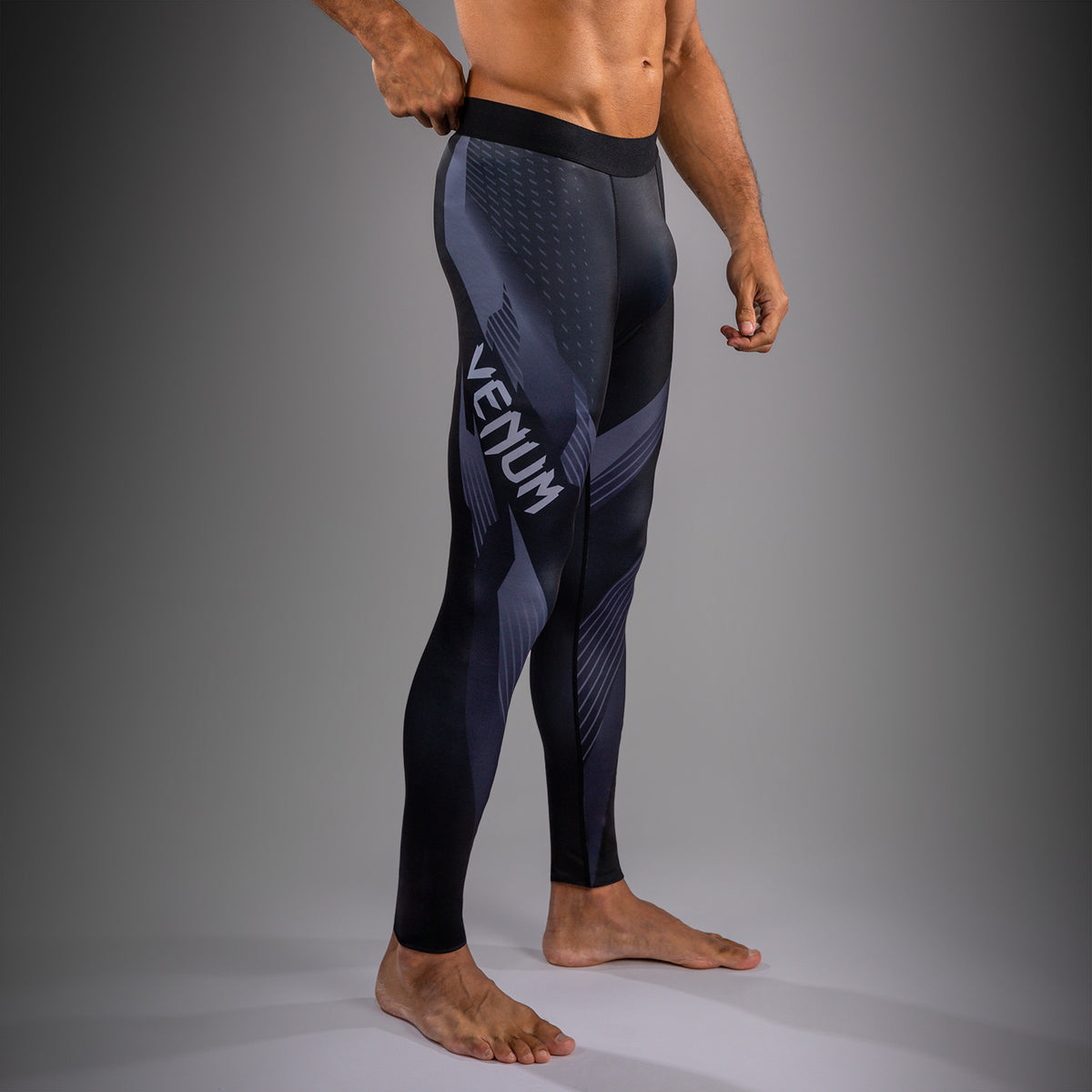 Venum No-Gi 6.0 Spats - Nero/Grigio