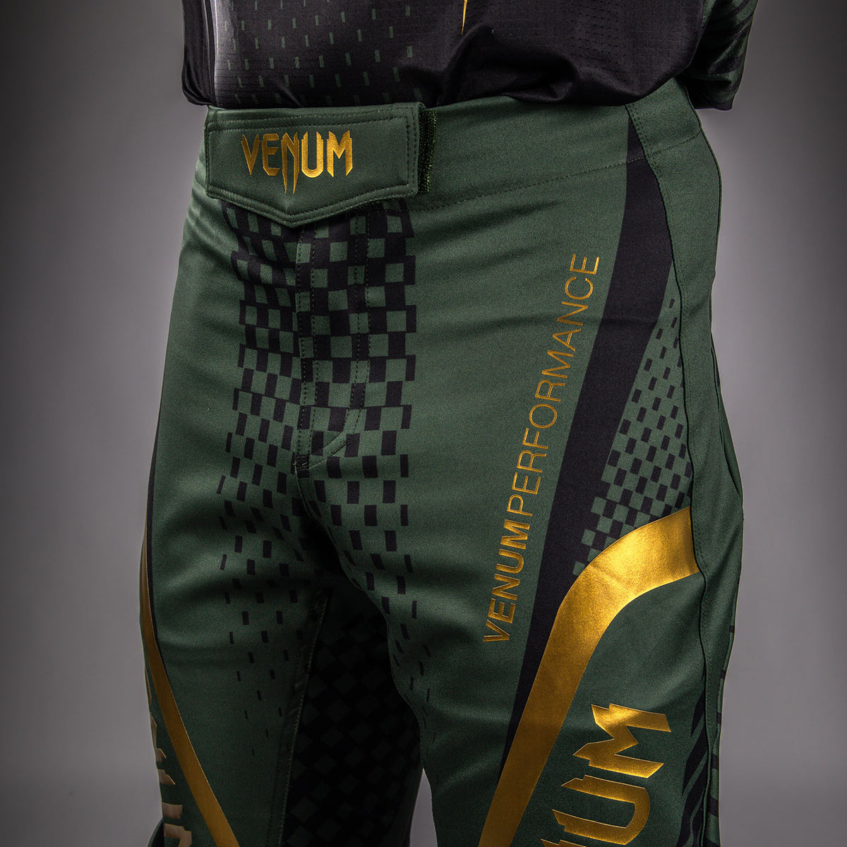 Venum MX Challenger Pantaloni da Motorsports - Nero/Verde/Oro
