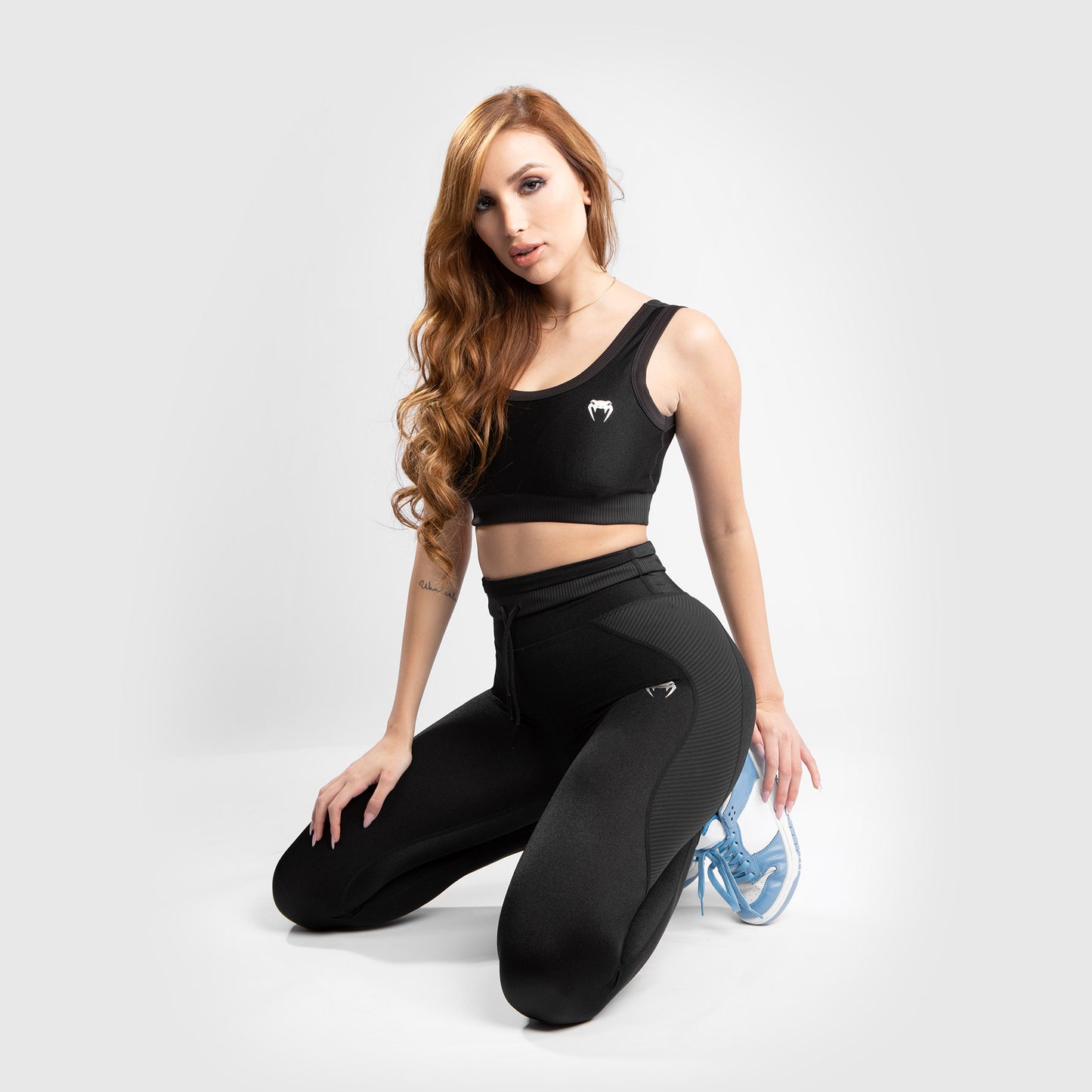 Reggiseno sportivo Venum Glow - Nero