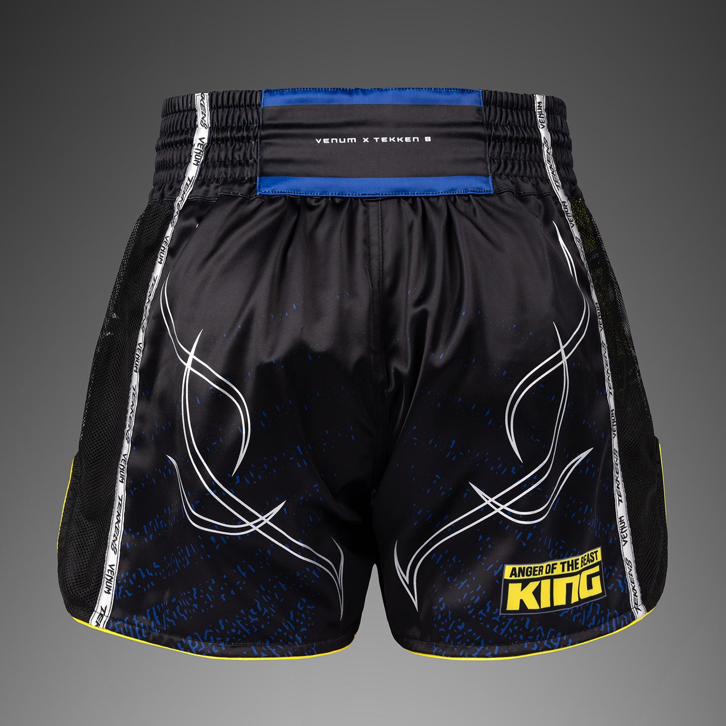 Venum x TEKKEN 8 Pantaloncini Muay Thaï - King - Nero/Giallo