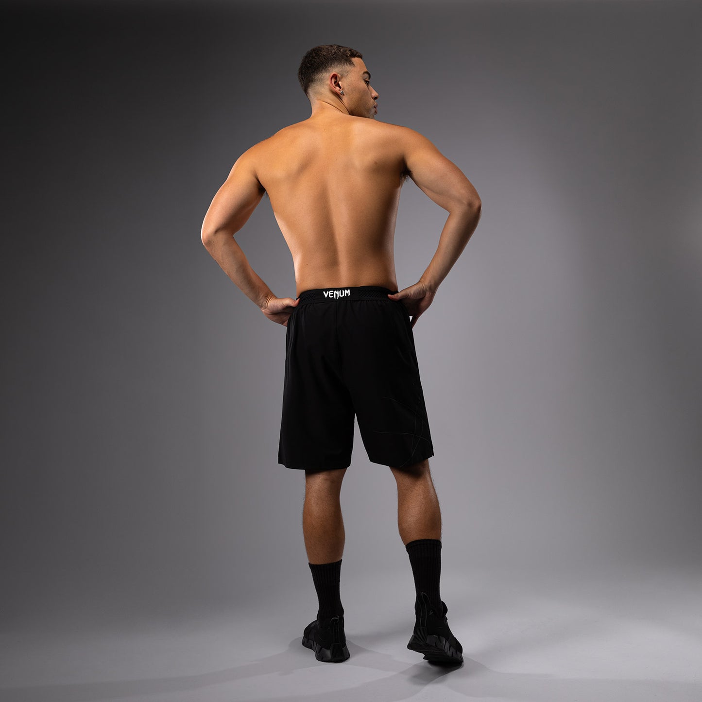 Venum Tactical XT  Pantaloncini da allenamento da uomo - Nero/Rosso fuoco