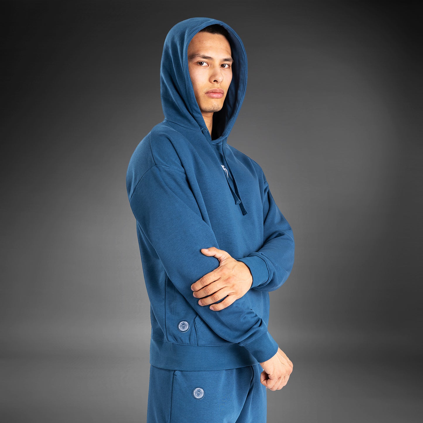 Venum Vortex XL Felpa con cappuccio da Uomo - Blu navy