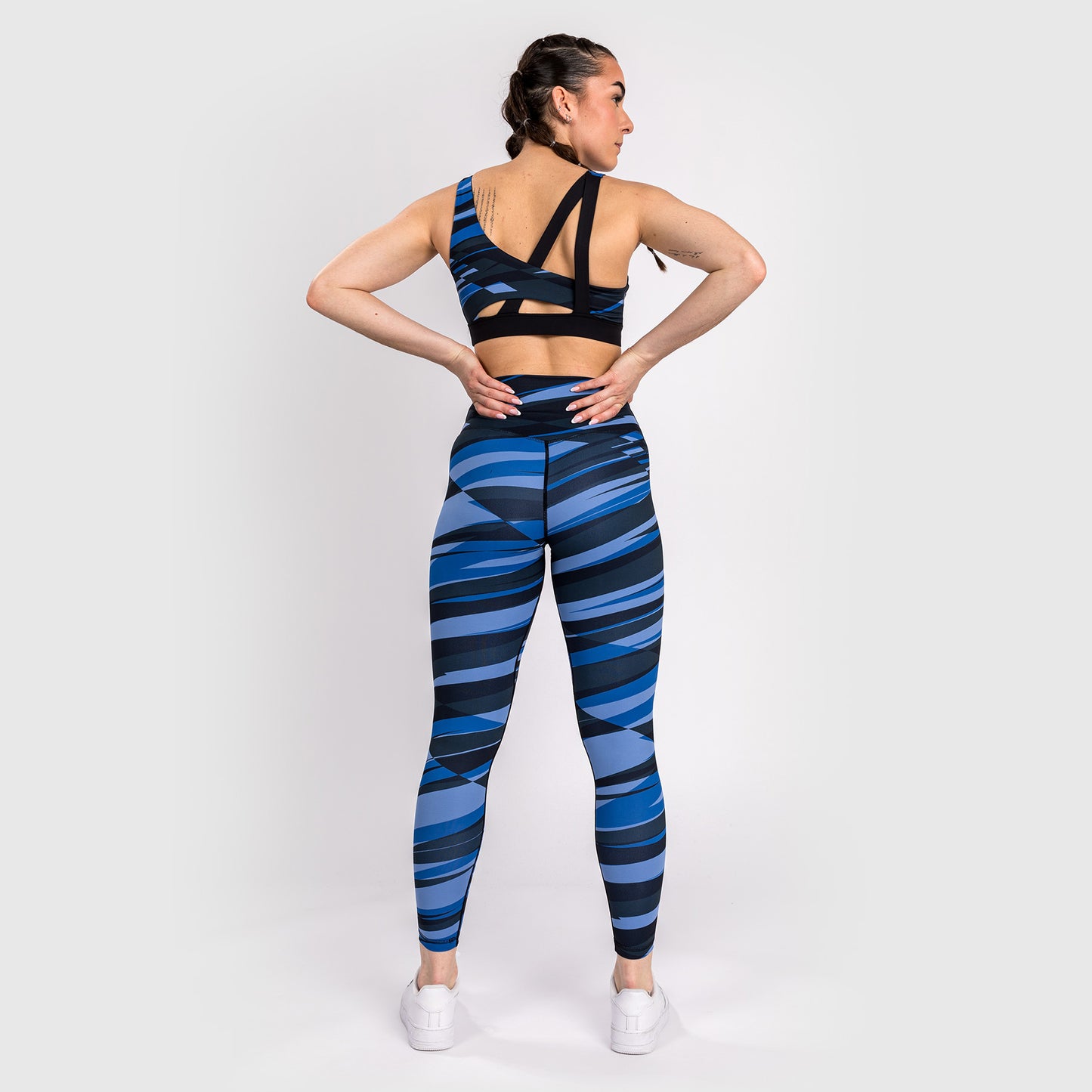 Venum Abyss Leggings 7/8 da Donna - Blu Ombra