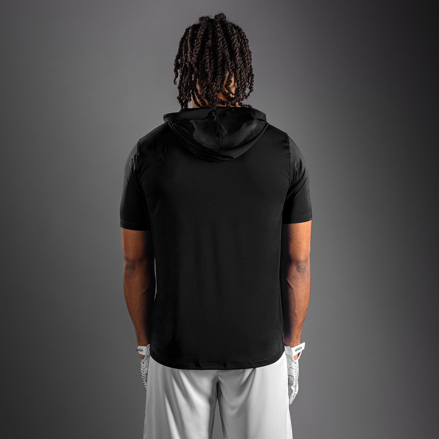 Venum Elite Felpa Dry-Tech a Maniche Corte - Nero