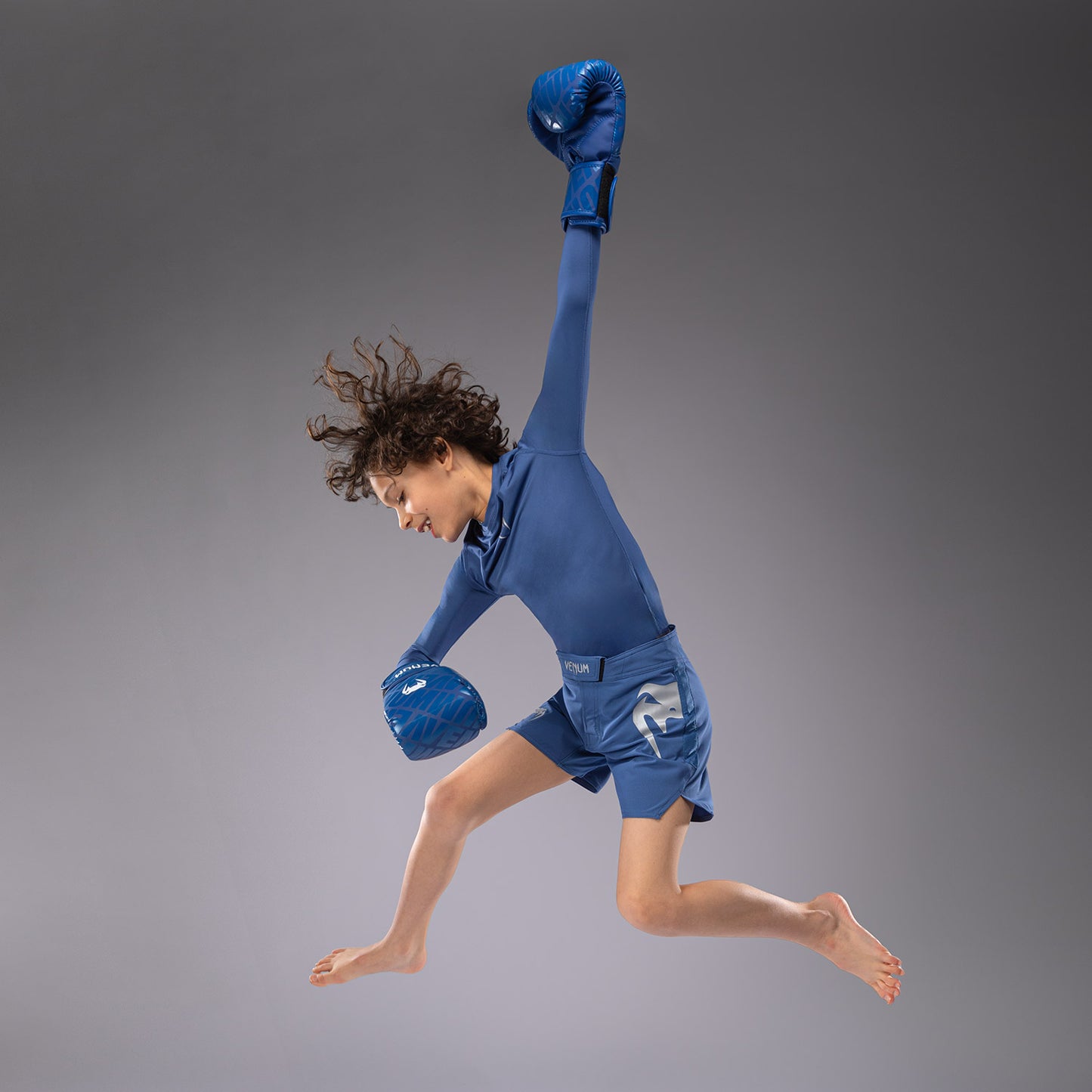 Venum Light Pantaloncini da combattimento per Bambini - blu reale