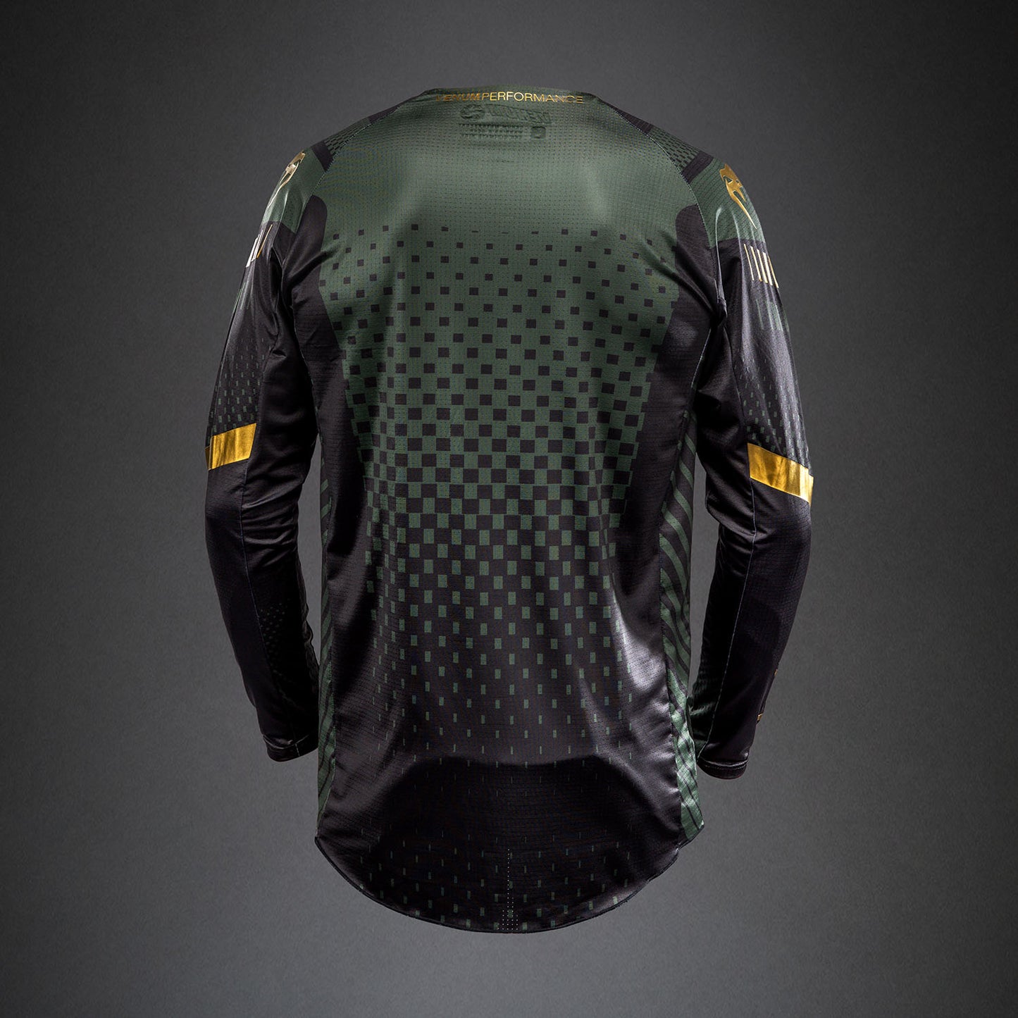 Venum MX Challenger Maglia da Motorsports - Nero/Verde/Oro