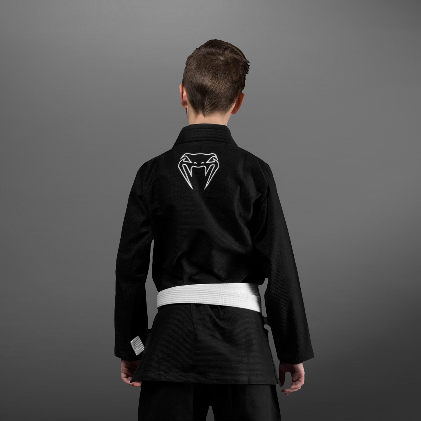 Venum Contender Kids Gi da BJJ (Completo di cintura bianca) - Nero