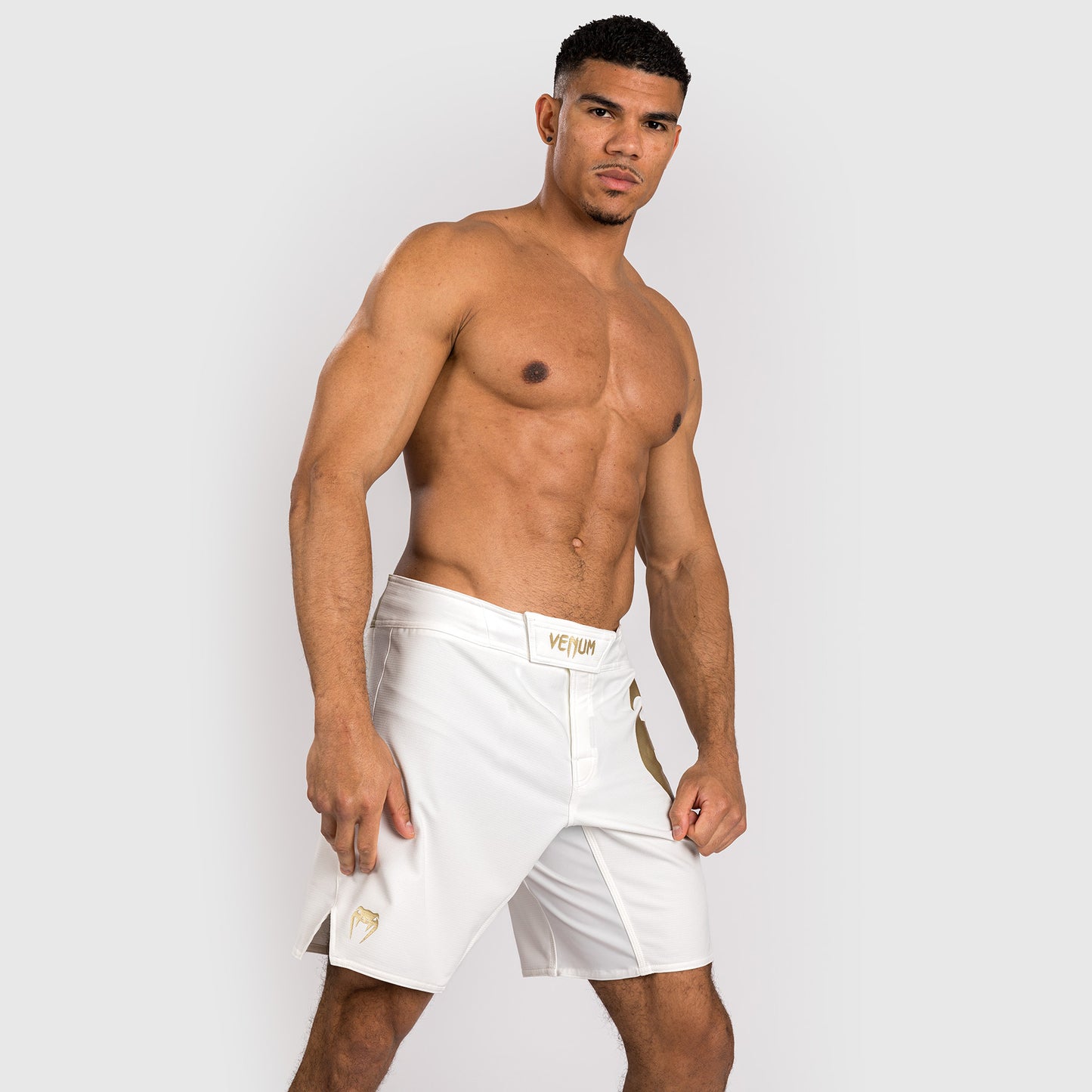 Venum Light 5.0 Pantaloncini da combattimento - Bianco/Oro