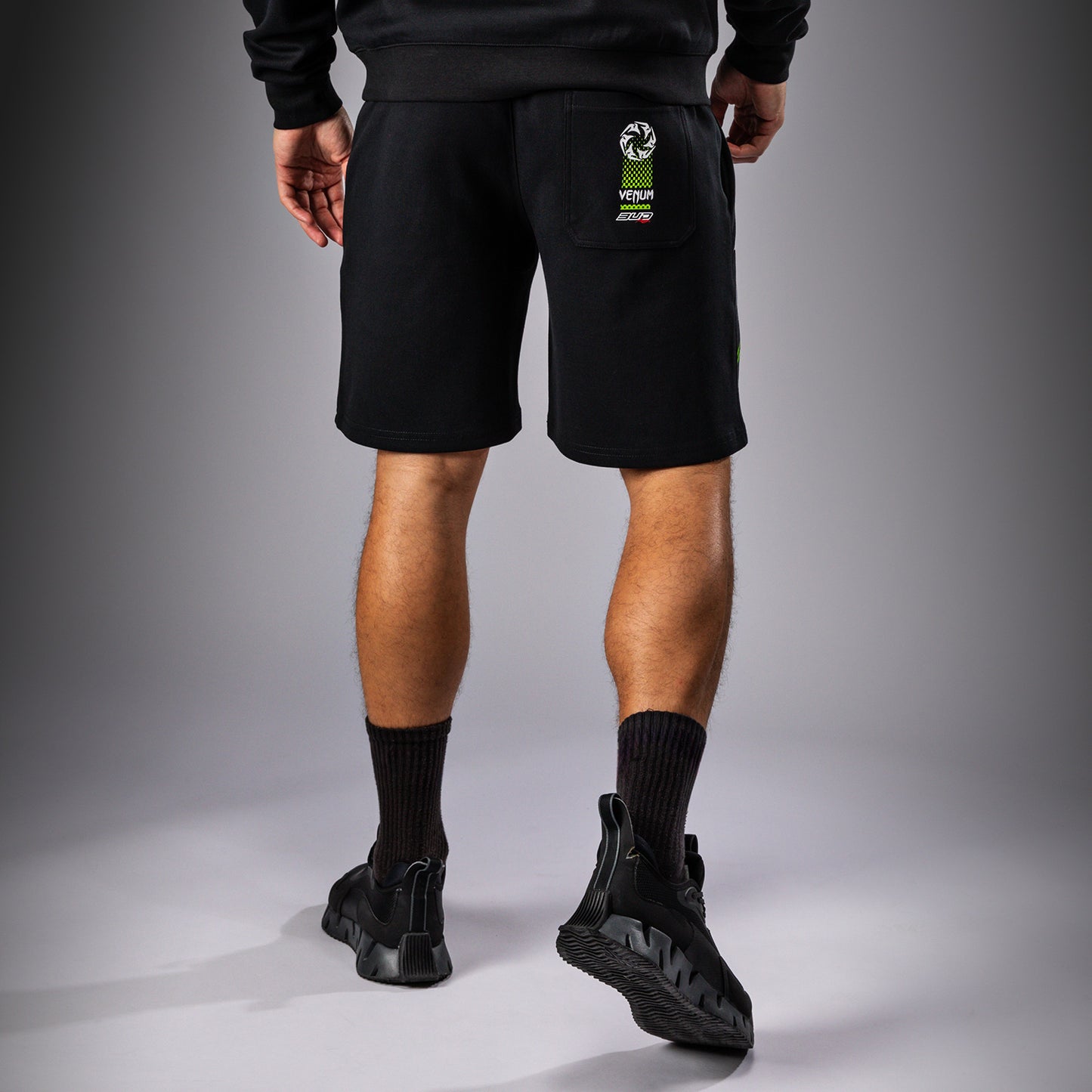 Venum x Bud Racing Pantaloncini in cotone Uomo - Nero/Bianco/Verde lime