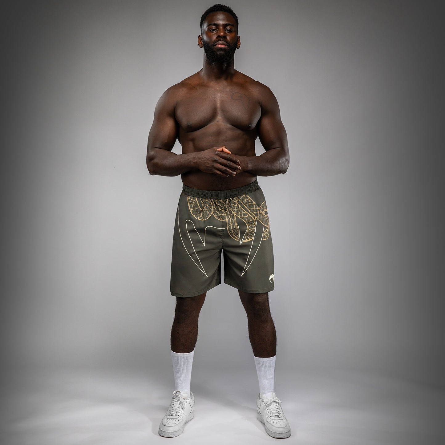 Venum Serpenti Pantaloncini da allenamento – Kaki/Bronzo/Avorio