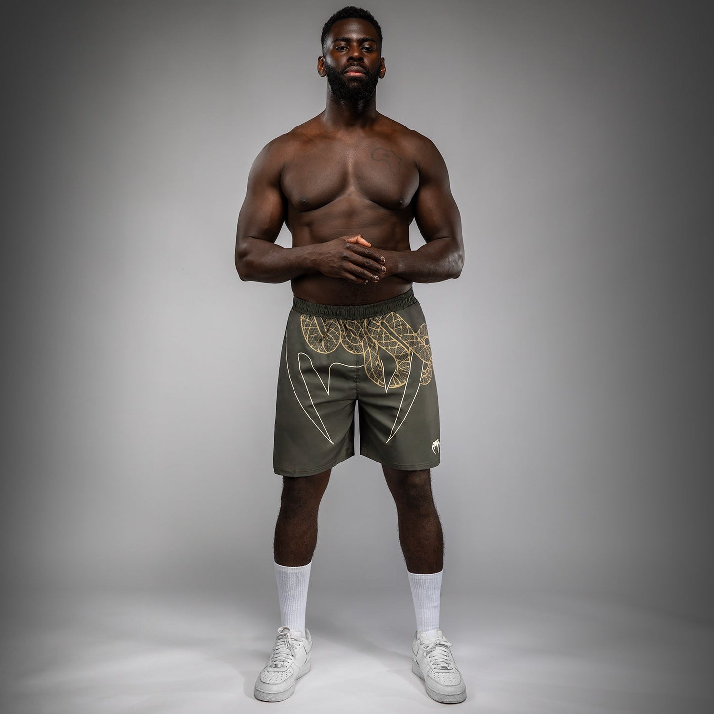Venum Serpenti Pantaloncini da allenamento – Kaki/Bronzo/Avorio