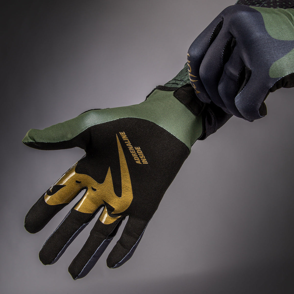 Venum MX Summer Guanti da Motorsports - Nero/Verde/Oro