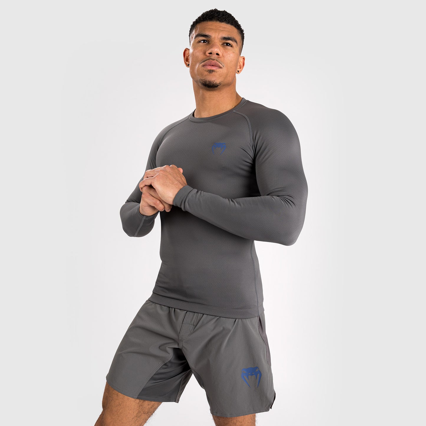 Venum Contender Rashguard a maniche lunghe - Grigio